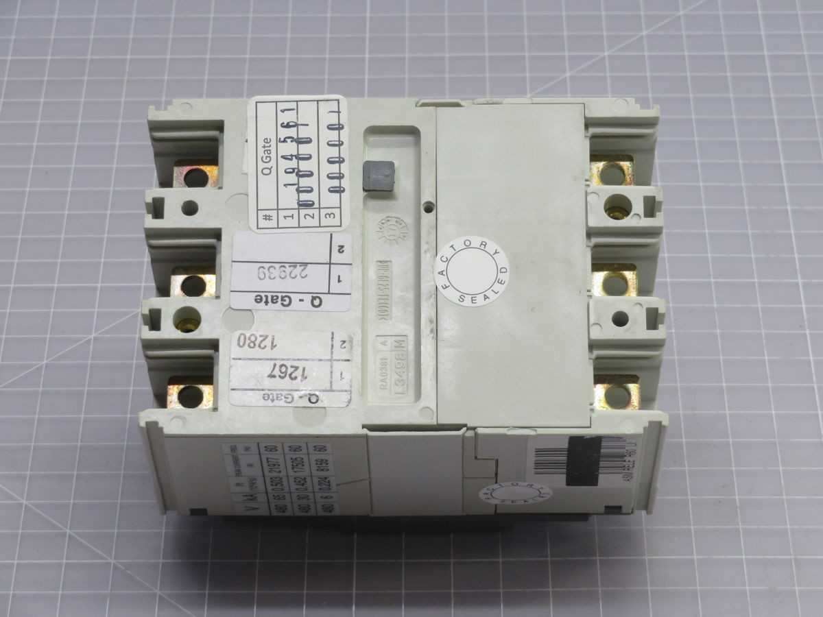 ABB T2H060TW SACE TMAX T2 H 100 Molded Case Circuit Breaker 1SDA053923R1 - CIRCUIT BREAKERS