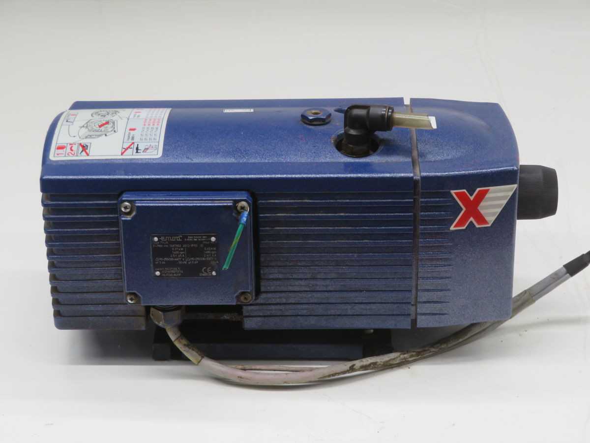 BECKER VX4.10 VACUUM PUMP T261362 - INDUSTRIAL PARTS