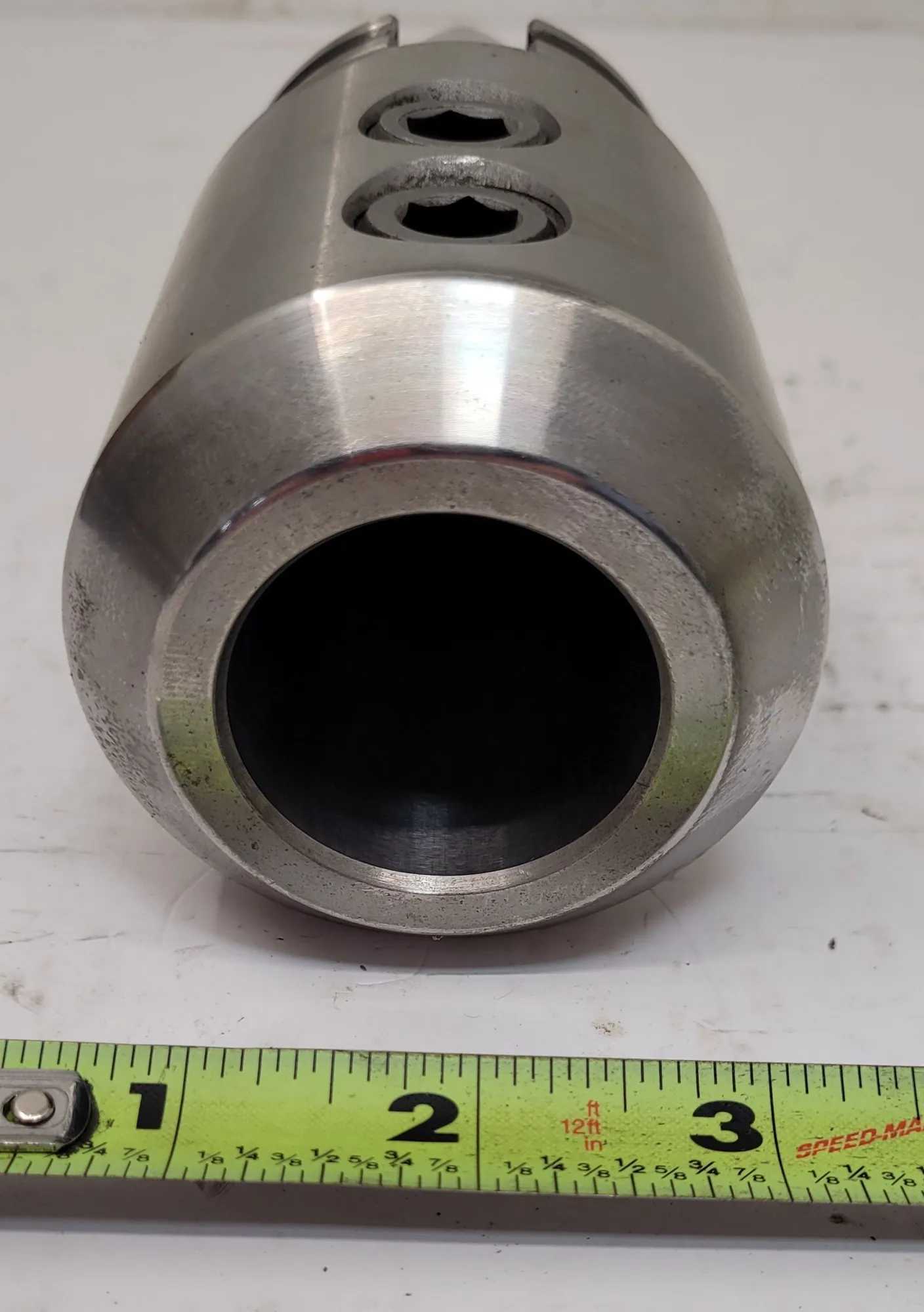 ACCUPRO CAT 40 END MILL HOLDER, MODEL CAT 40 1-1/2X4.62, 4.62" PROJECTION, 1.50" BORE - MACHINING ACCESSORIES & TOOLING
