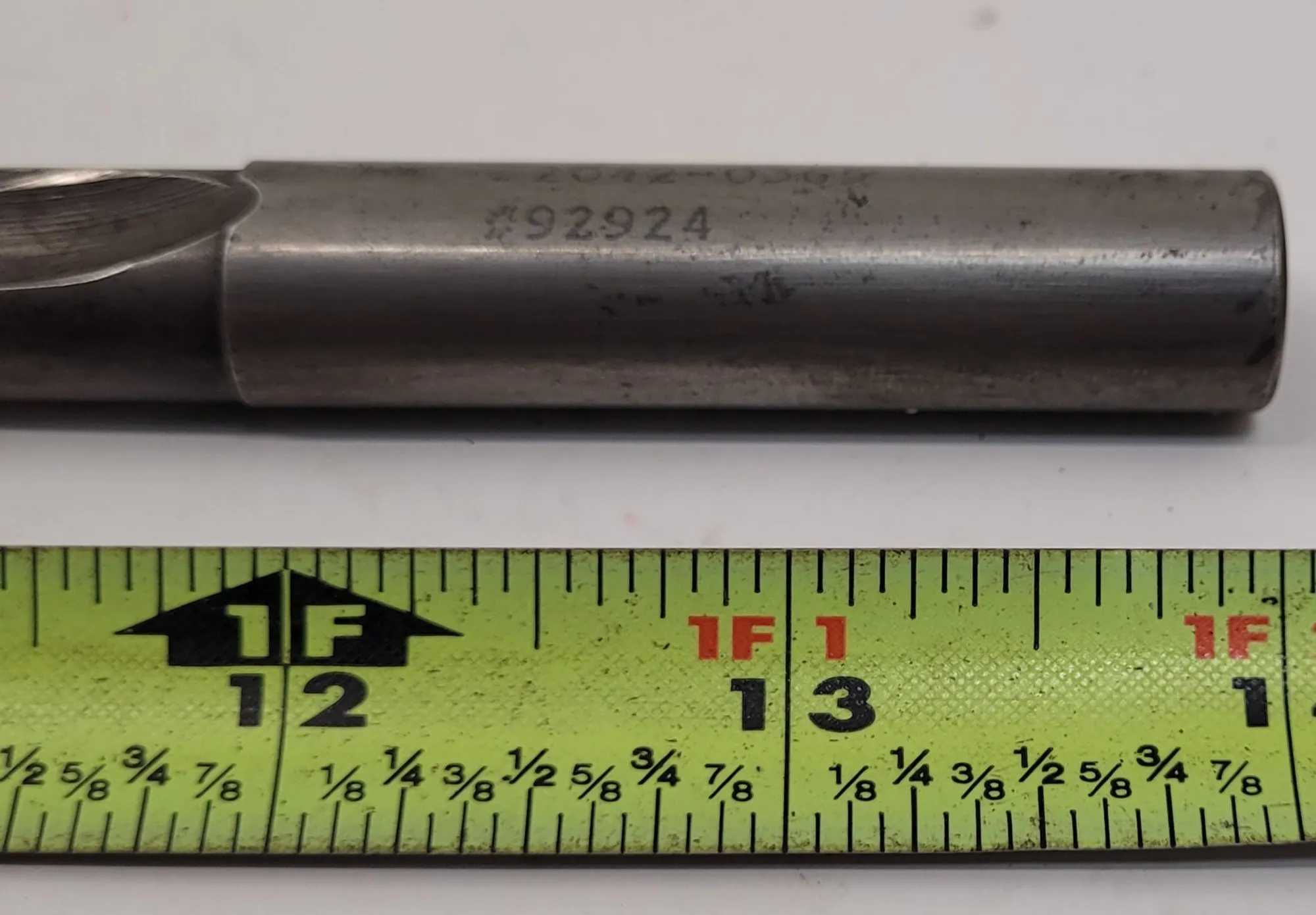 CJT KOOLCARB DRILL BIT, STRAIGHT FLUTE, .5512 INCH / 14 MM, CARBIDE, 14 IN OAL - MACHINING TOOLING & PARTS