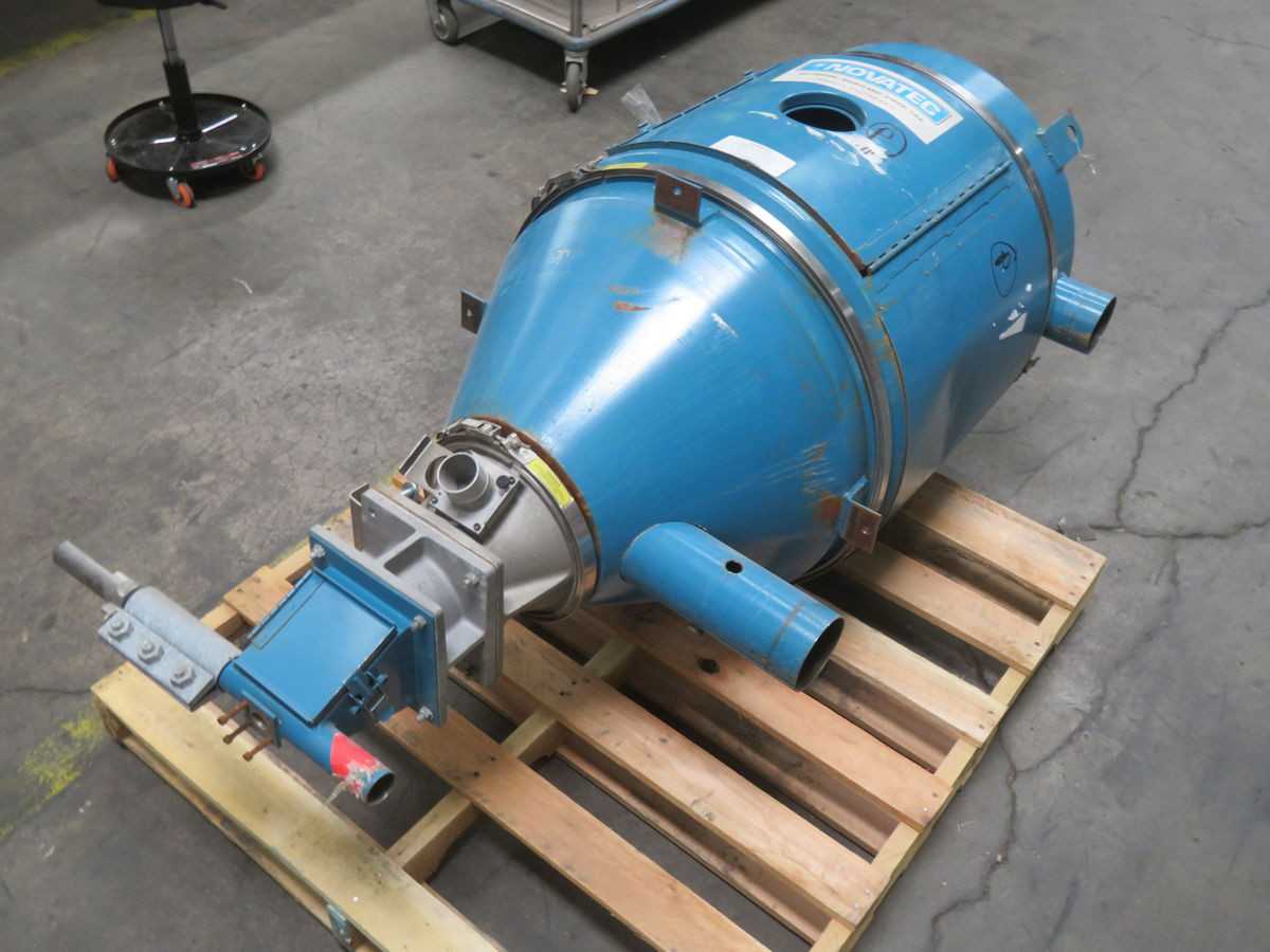 Novatec 2-0900-4007 Insulated Drying Hopper For Efficient Material Processing - STORAGE & HANDLING EQUIPMENT