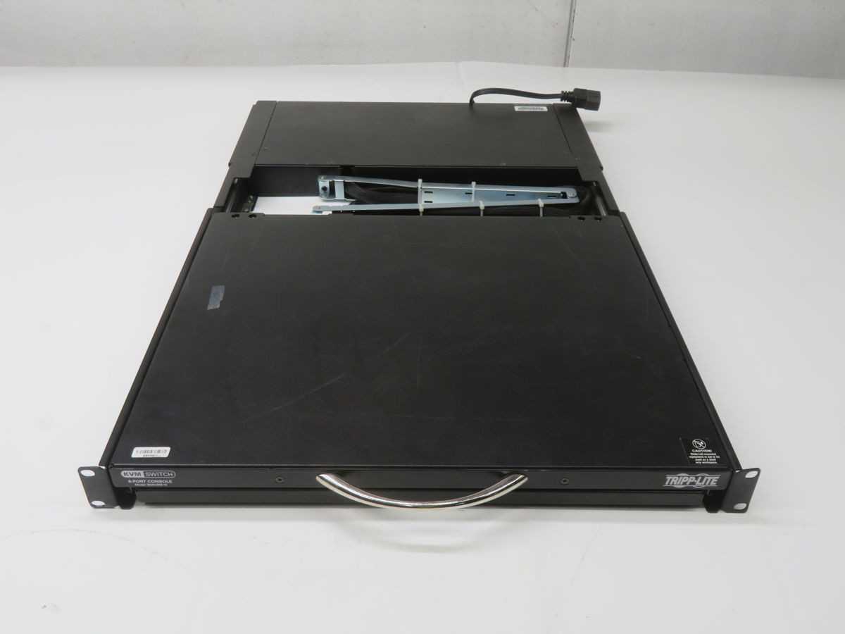 TRIPP-LITE B040-008-19 NETCONTROLLER 8-PORT 1U RACK-MOUNT KVM CONSOLE T267654 - ELECTRICAL EQUIPMENT