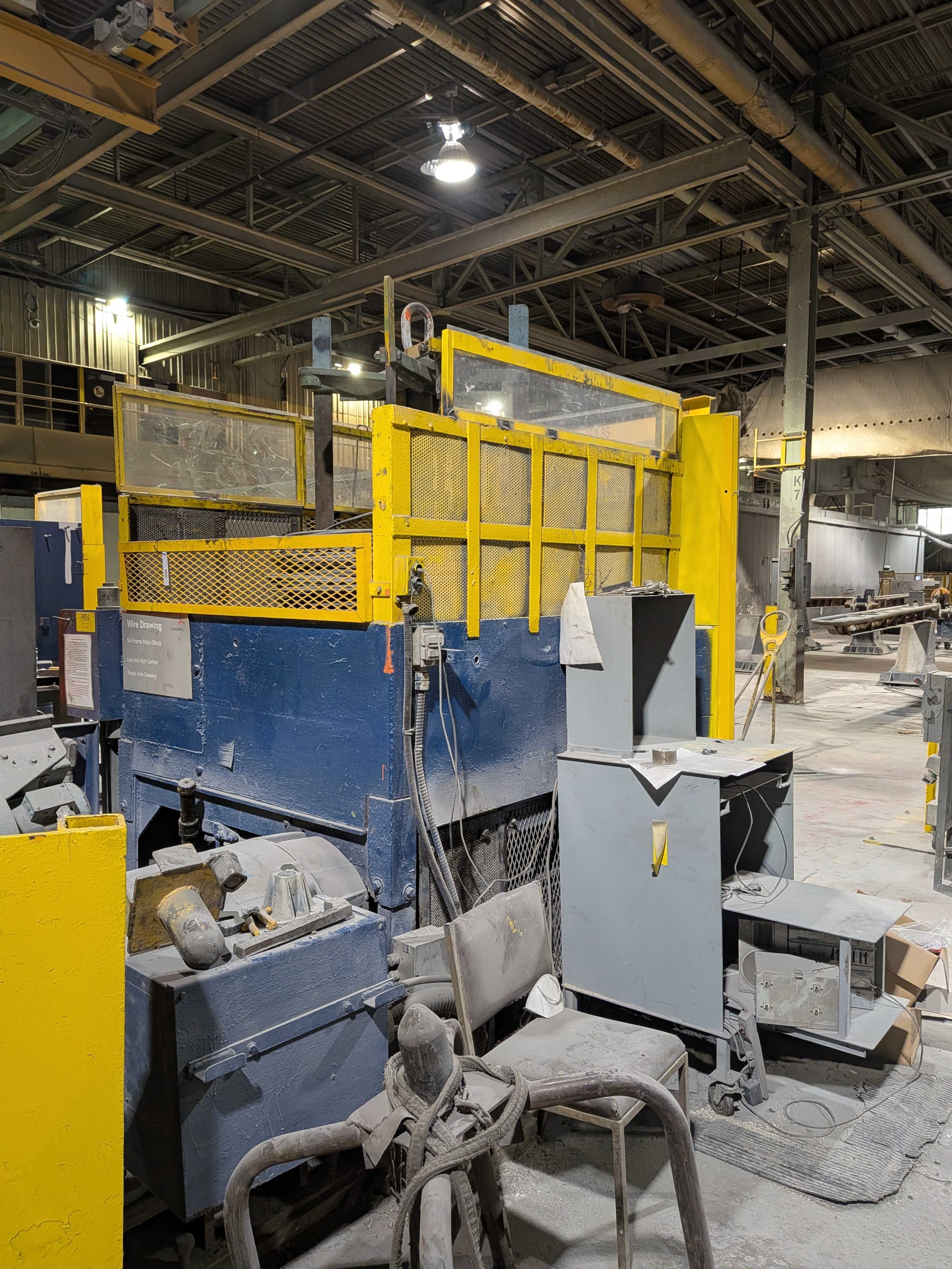 Single-Block Wire Drawing Machine - WIRE DRAWING MACHINES