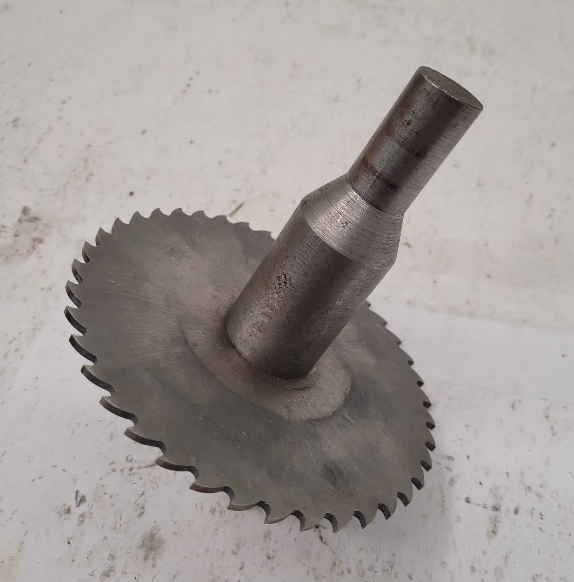 POLAND HSS SLIT SAW, 5" DIAMETER, 3/32" THICK, 1" ARBOR HOLE - MACHINE TOOLING