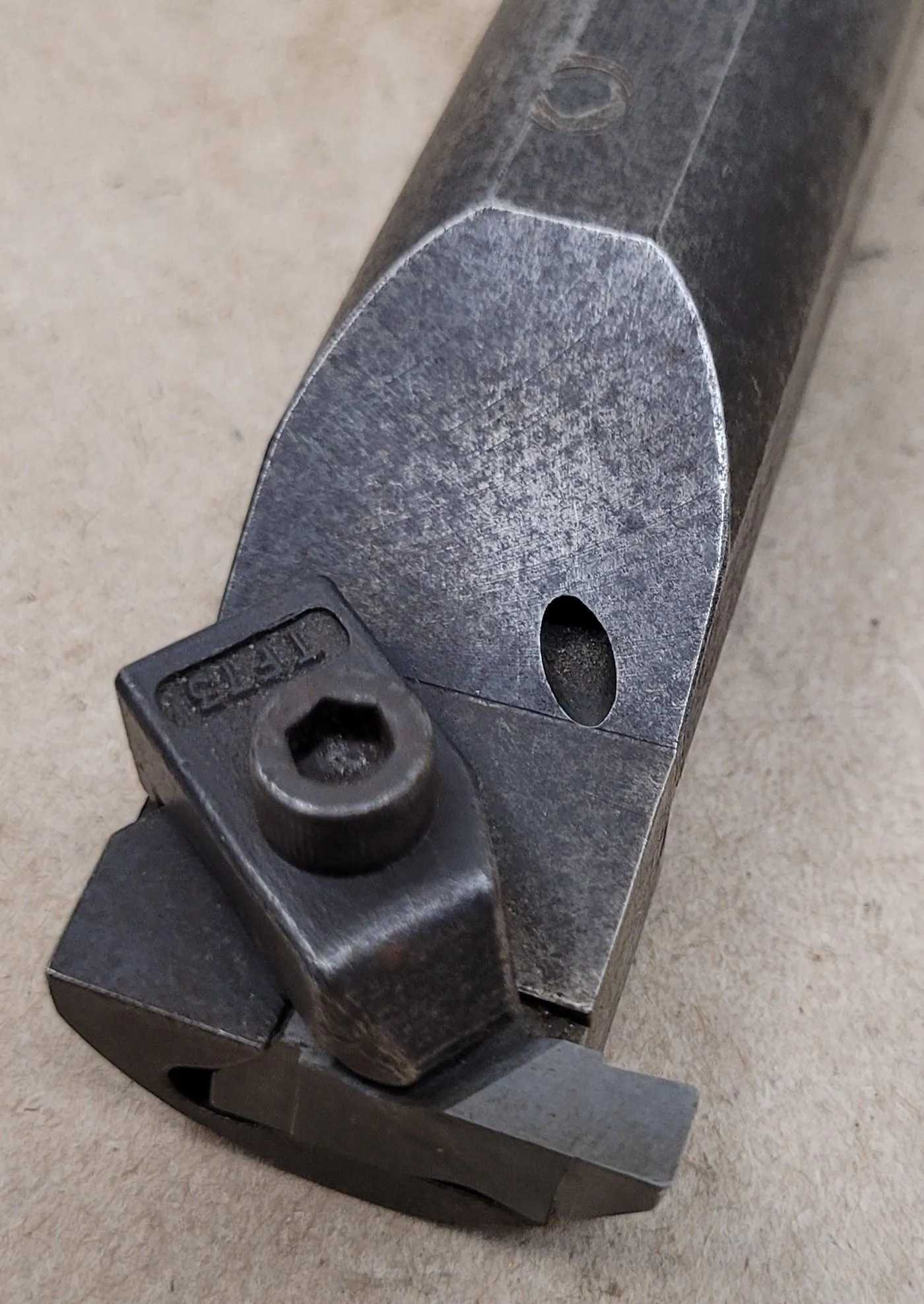 TOOL-FLO A16-FLER3 BORING BAR, 1.000" SHANK, RIGHT HAND, THREADING AND GROOVING TOOL - MACHINING TOOLING & PARTS