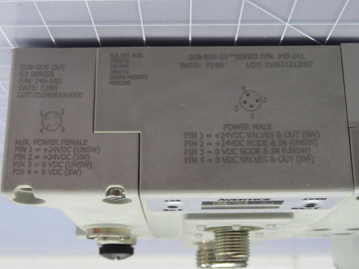 Aventics G3 Pneumatic Manifold Assembly T267795 - PNEUMATIC VALVE