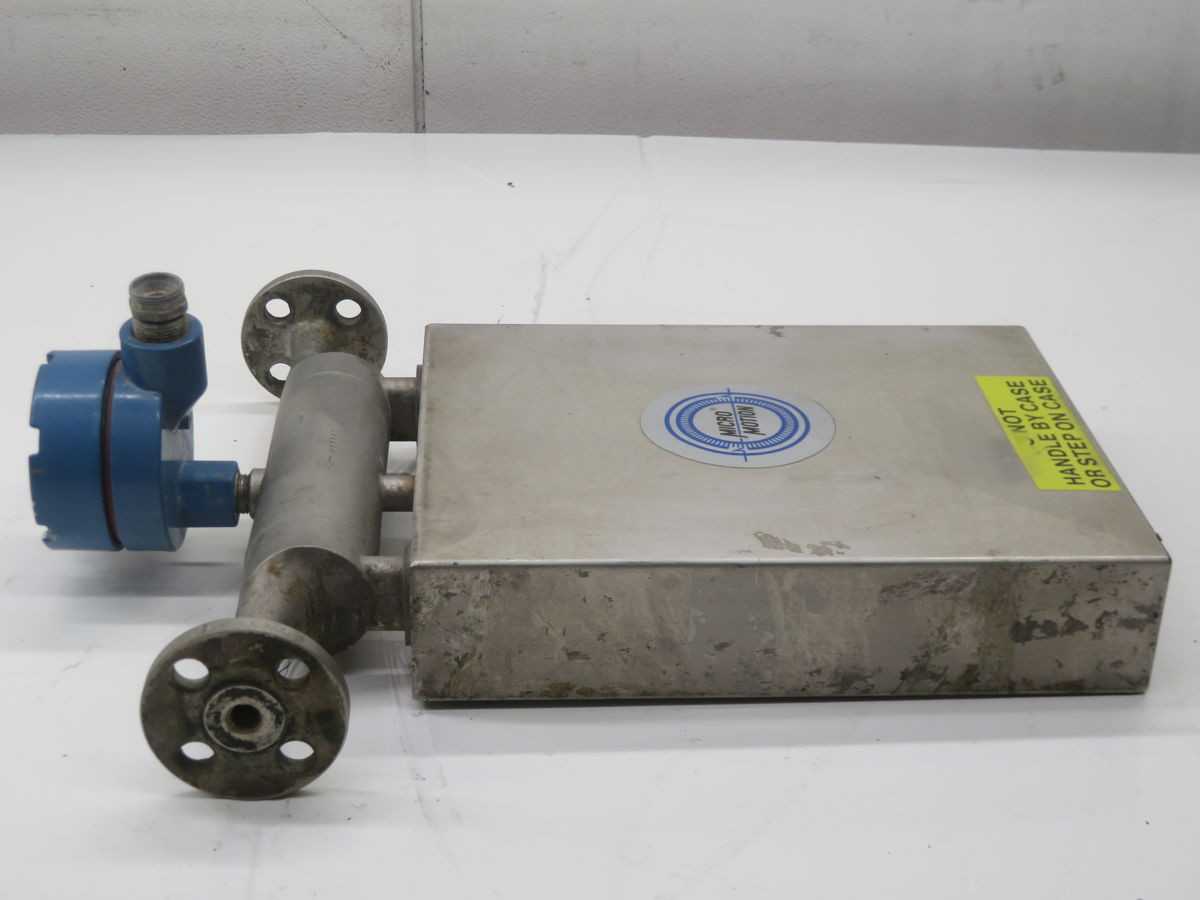 MICRO MOTION DS065S113SU MASS FLOW SENSOR ASSY T266771 - FLOW METER
