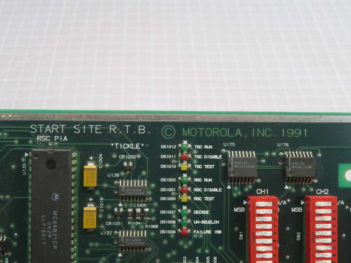 MOTOROLA 84D84650T01 CASU80PLS CIRCUIT BOARD T266005 - PCB CIRCUIT BOARDS