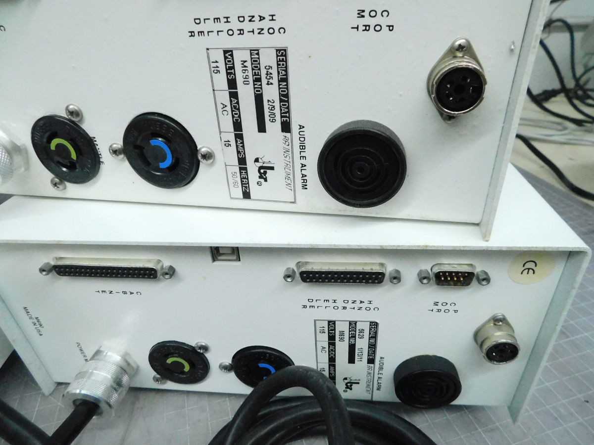 LOT OF 2 B/R INSTRUMENT M690 SOLVENT RECYCLER SYSTEM - LAB & SCIENTIFIC