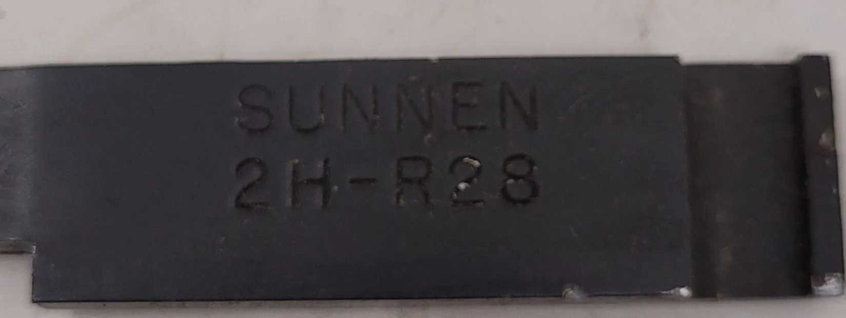 SUNNEN 2H R28 WEDGE TOOLING & ACCESSORIES, SERIES P28, 11-1/2IN OAL, 3/4IN WIDE - MACHINE TOOLING