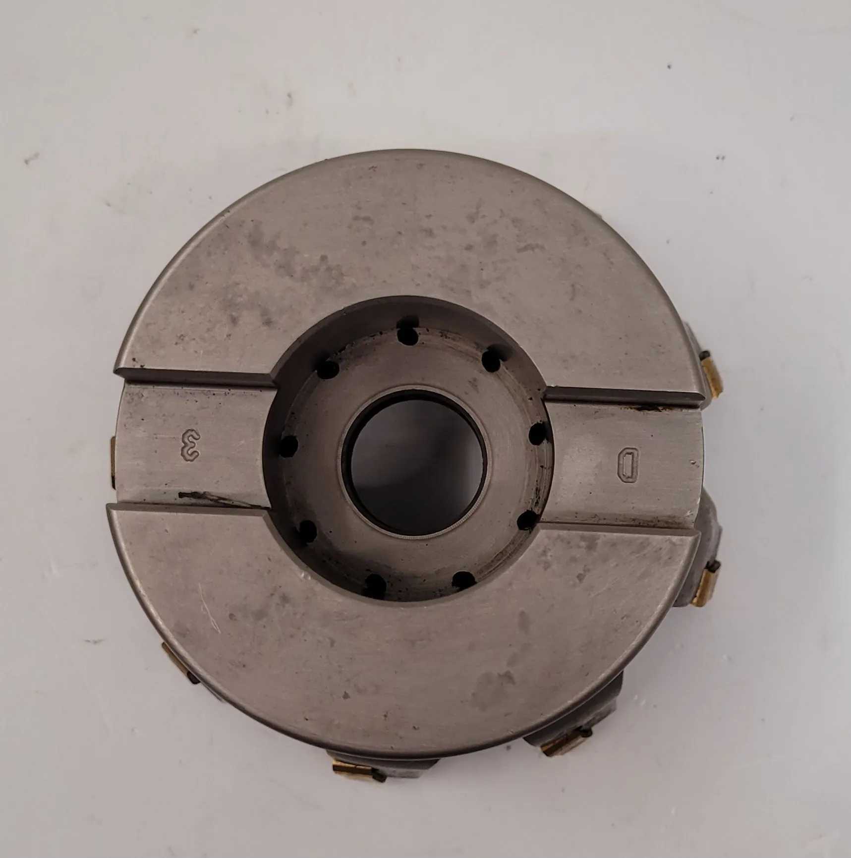 INGERSOLL DD6H-40R01 4" - 9 INSERT FACE MILL - CUTTING DIA. 4.000", DOC MAX 0.065" - MACHINING TOOLING & PARTS