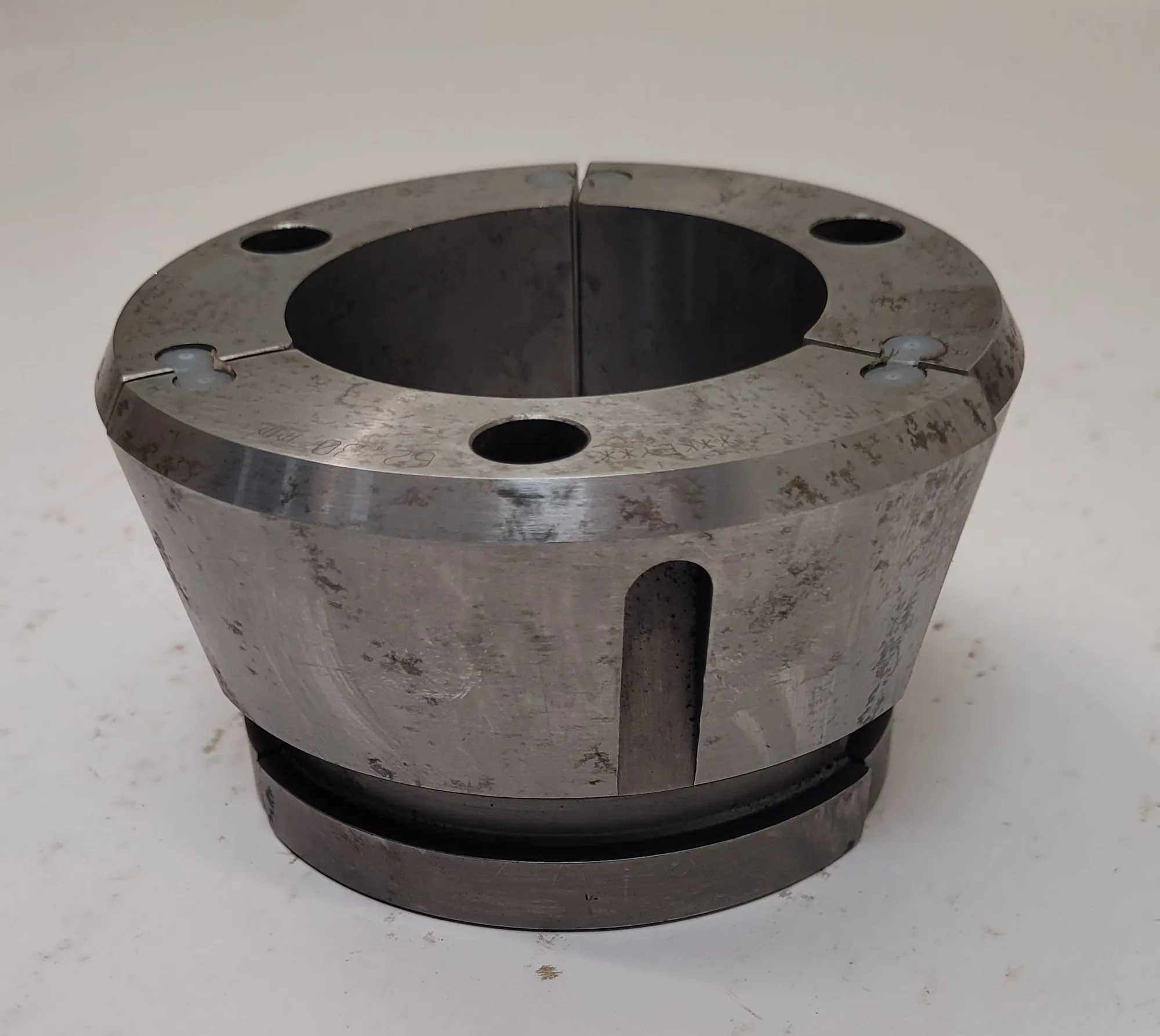 HARDINGE HQC-65 QUICK CHANGE COLLET, SERIES 65, 62.30 MM SIZE, 2.25” HEIGHT, NON-SERRATED - MACHINE TOOLING