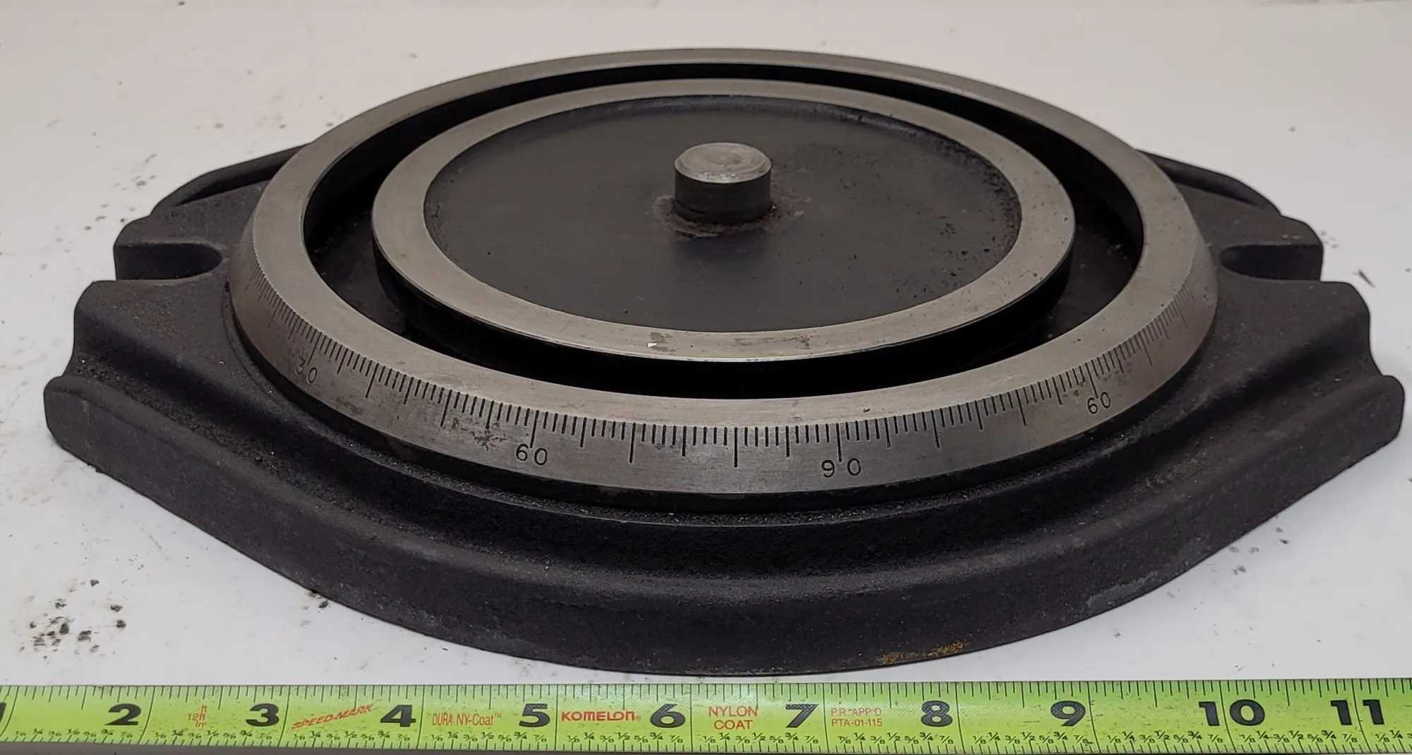 MACHINE TOOL VISE SWIVEL BASE - MACHINING TOOLING & PARTS