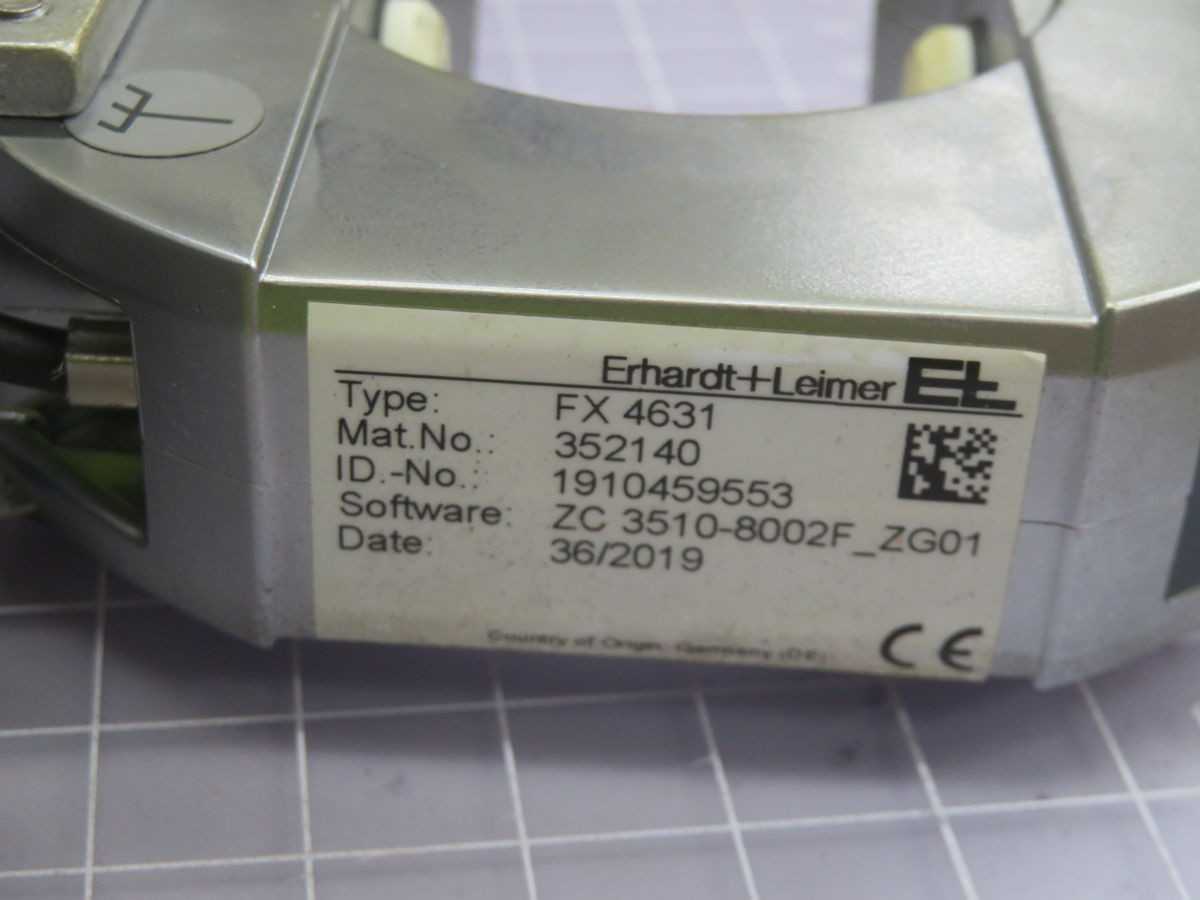 ERHARDT+LEIMER FX 4631 ULTRASONIC EDGE SENSOR T264275 - SENSORS