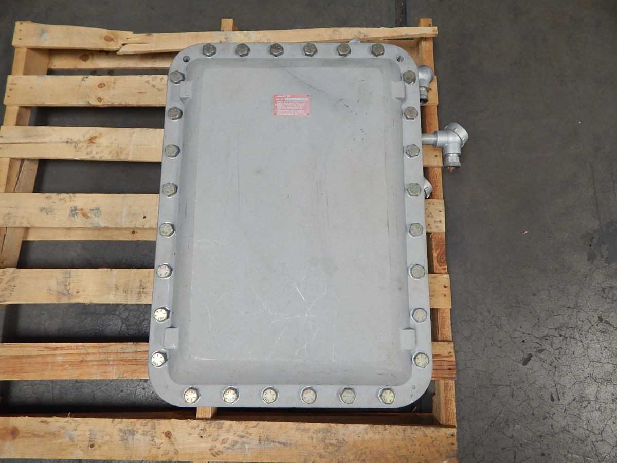 Adalet 162406 Enclosures, Explosion-Proof Control, 16 In H, 24 In W, 6 In D Int, 75 Lbs Weight, Nema 3, 4, 7Cd, 9Efg - ELECTRICAL ENCLOSURES