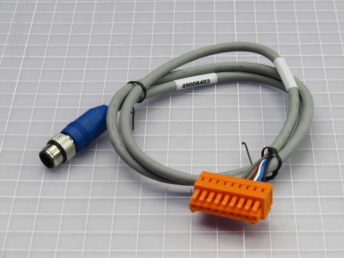 LOT OF 200 POWER SONIC 49008403 M12 5P MALE TO 9PIN FEMALE UNSHIELDED - CORDSET CABLES
