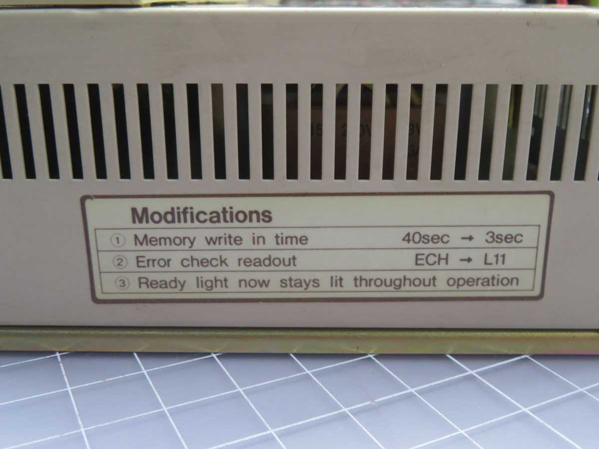SMC ECC50M-R-23 CYLINDER CONTROLLER T264192 - PLC MODULES