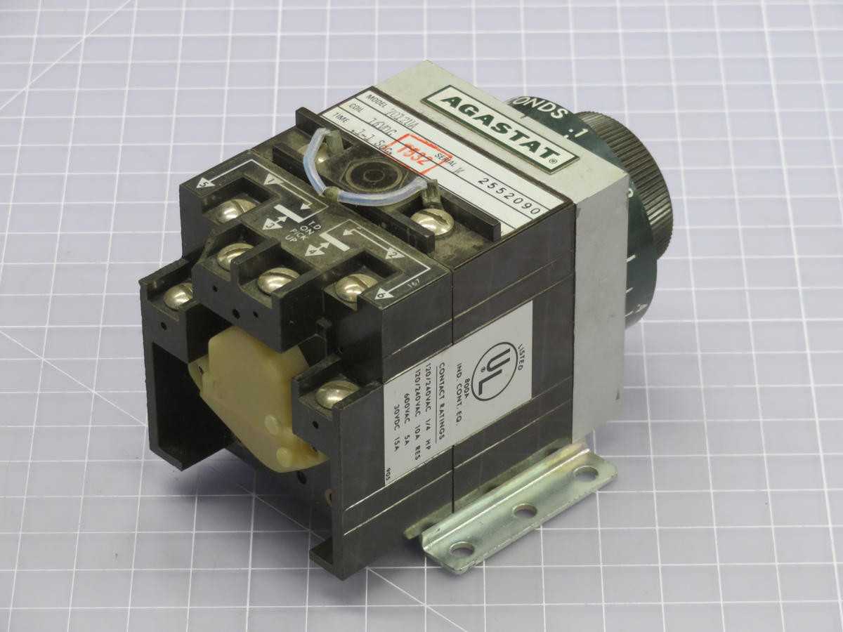 AGASTAT 7012UA TIME DELAY RELAY T235394 - TIME DELAY RELAY AGASTAT 7012UA TIME DELAY RELAY T235394 - TIME DELAY RELAY