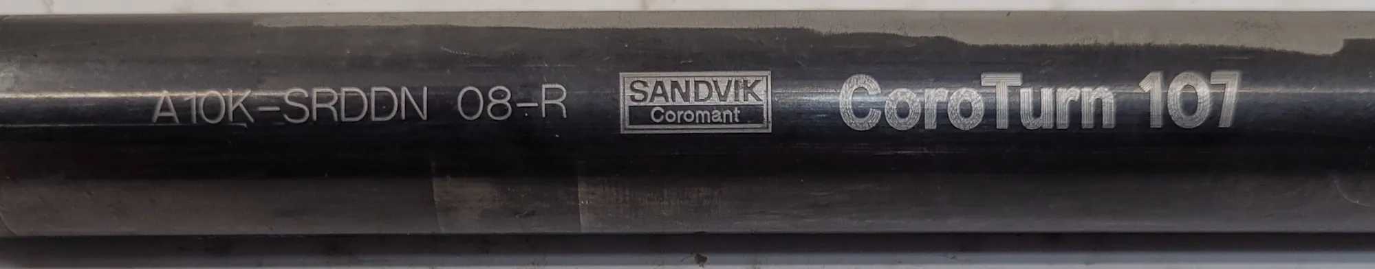 SANDVIK COROMANT A10K-SRDDN 08-R COROTURN 107 BORING BAR - MACHINING TOOLING & PARTS
