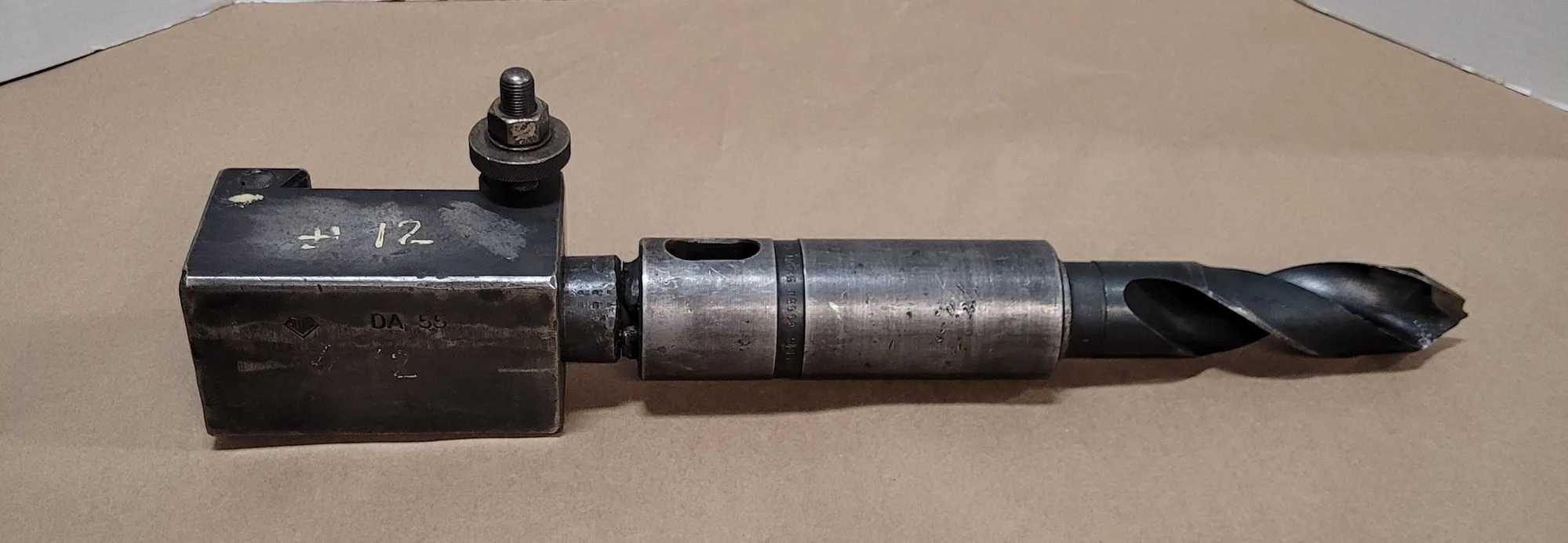 Aloris Da 55 Morse Taper Holder #5MT, Includes Collis 60654 5X4MT Sleeve - MACHINING ACCESSORIES & TOOLING