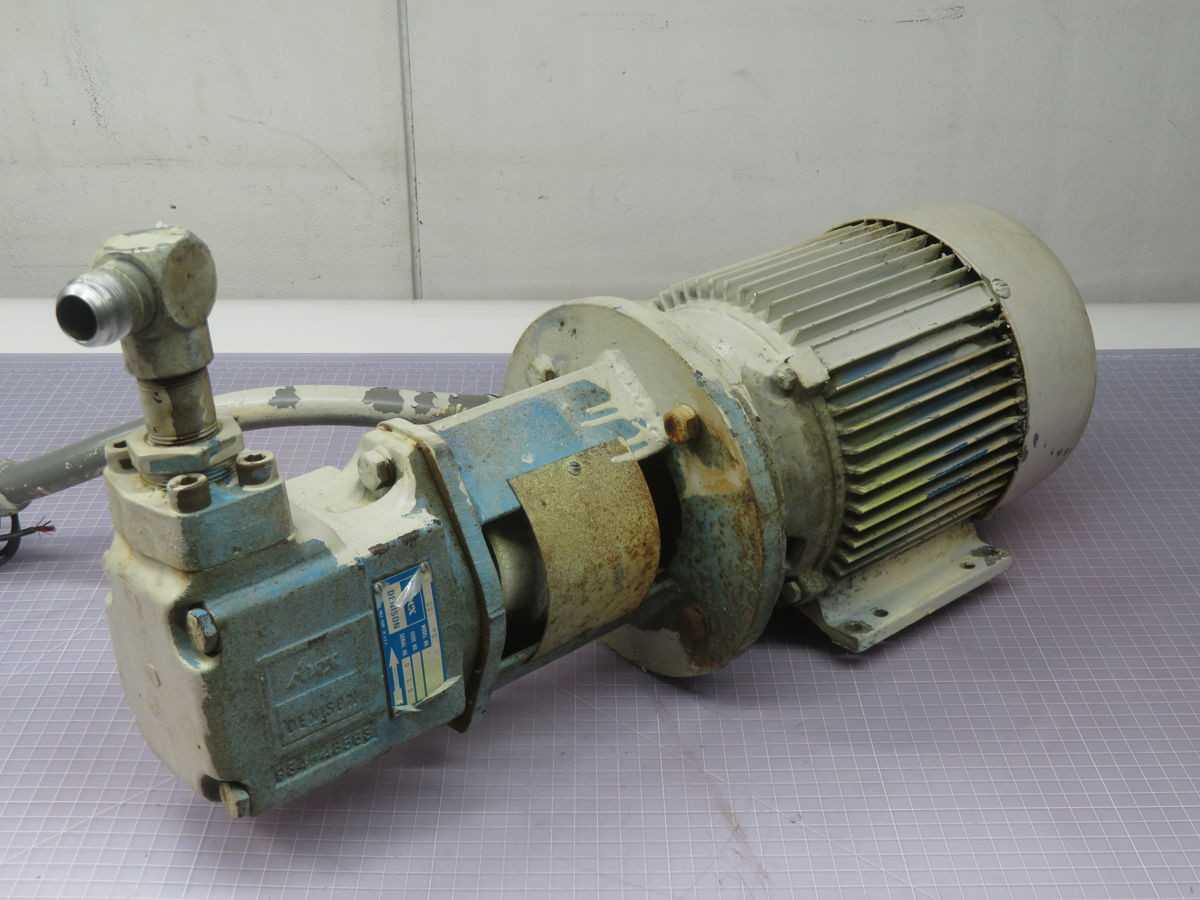 EMERSON 184TC 60-04696-826 MOTOR W HYDRAULIC PUMP 934-48566 T264778 - HYDRAULIC PUMP