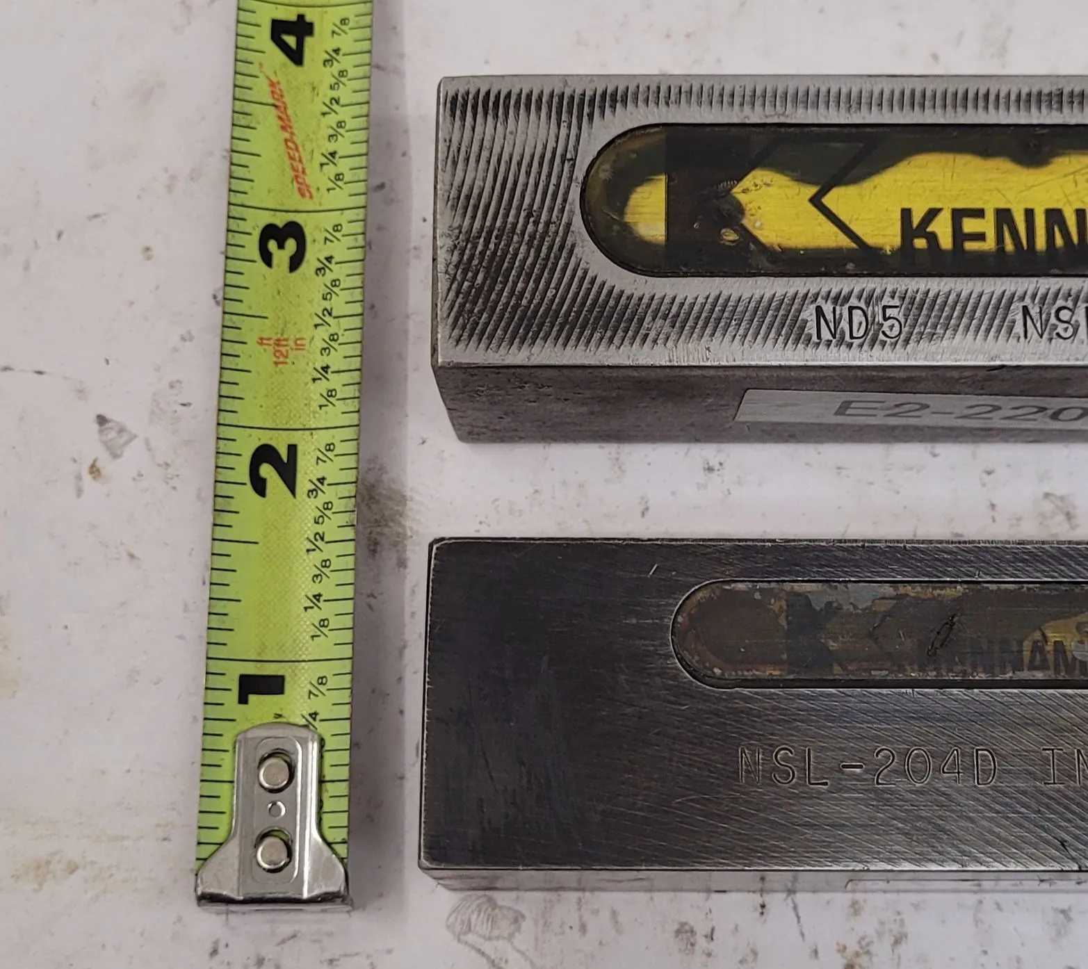 KENNAMETAL NSL204D INDEXABLE LATHE GROOVING TOOL - 1.25" SQ SHANK - MACHINING TOOLING & PARTS