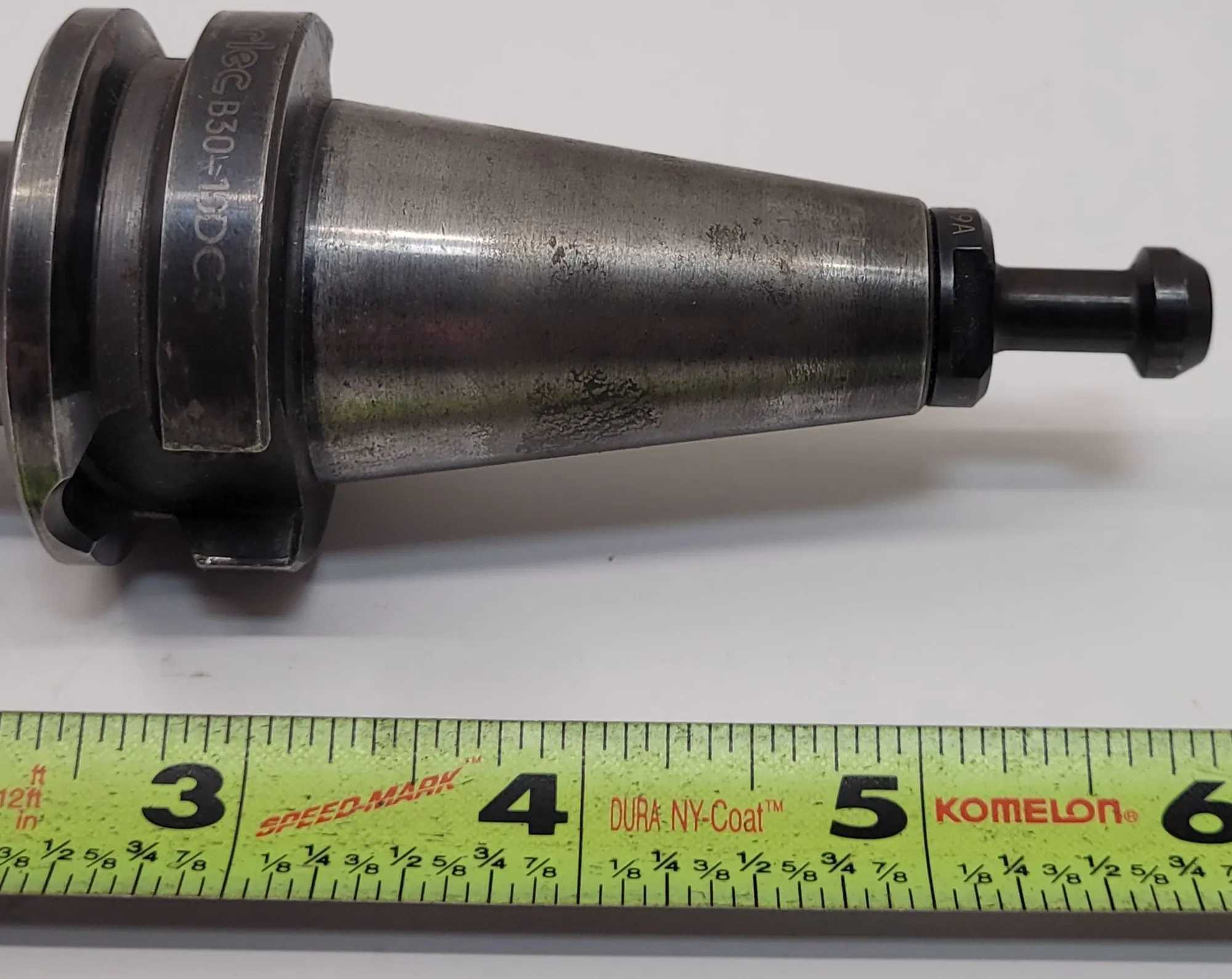 PARLEC B30-10DC3 TOOL HOLDER, CAT30 TAPER TYPE, OAL 5.82IN, BORE ID .75IN - MACHINING TOOLING & PARTS