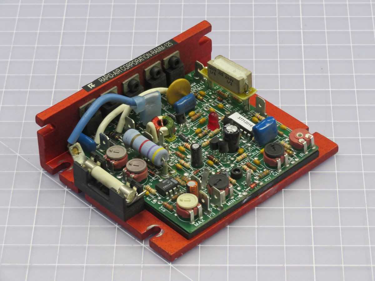 RAPID-AIR RAMM-125, DC DRIVES - DC DRIVES