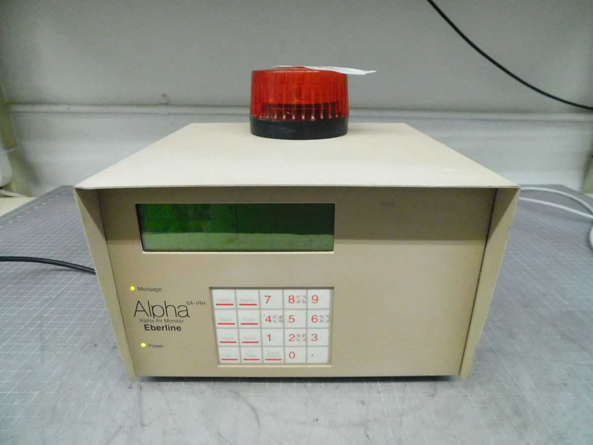 EBERLINE ALPHA 6A-1RH AIR MONITOR M7237 - SENSORS