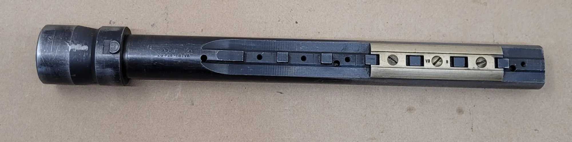 SUNNEN 2G P28 1187 VB HONING MANDREL HONING RANGE: 1.177"-1.250" STONE TYPE: P28 SERIES - MACHINING TOOLING & PARTS