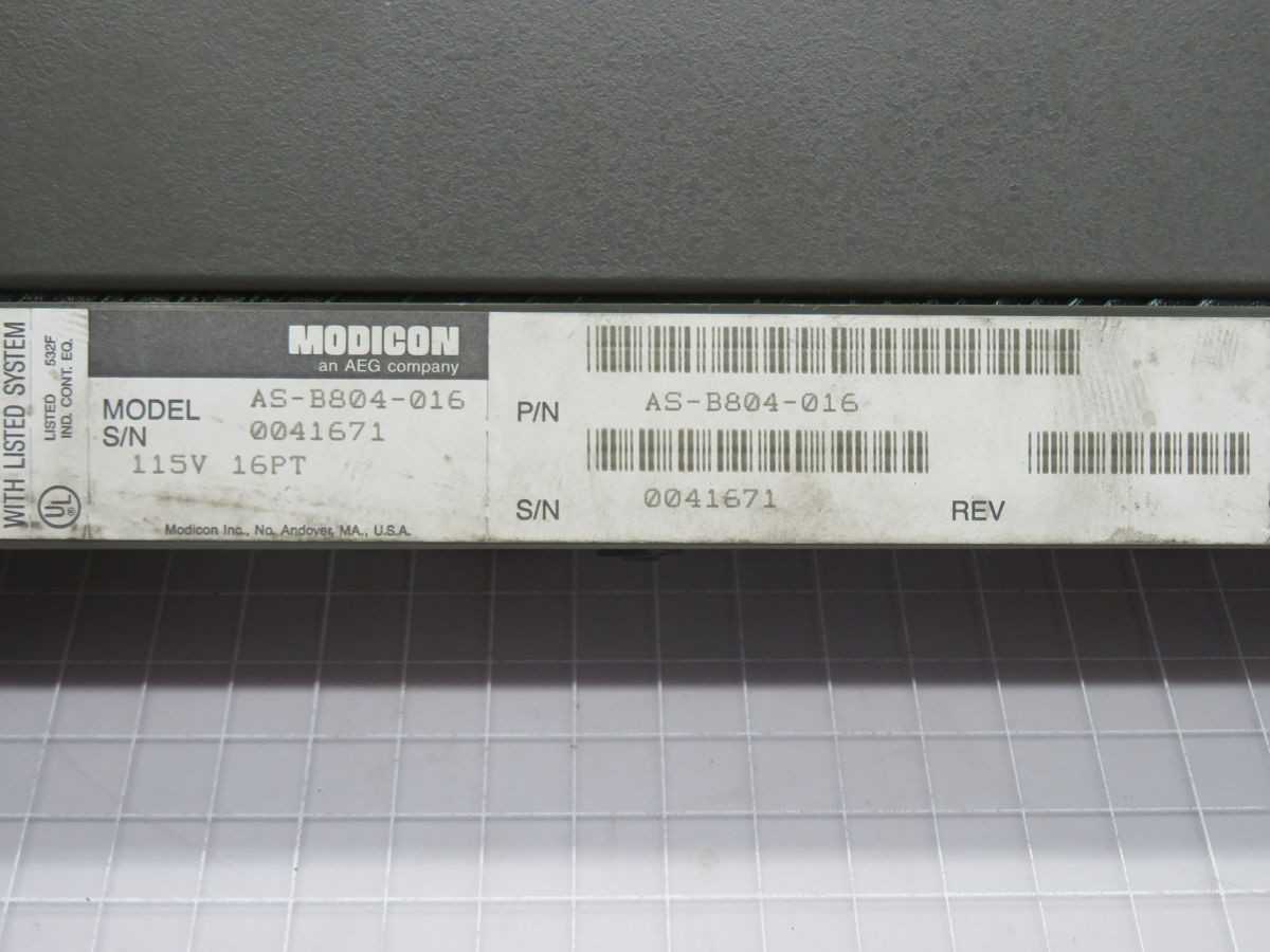 LOT OF 7 MODICON MIXED LOT OF CONTROLS T267363 - INDUSTRIAL PARTS