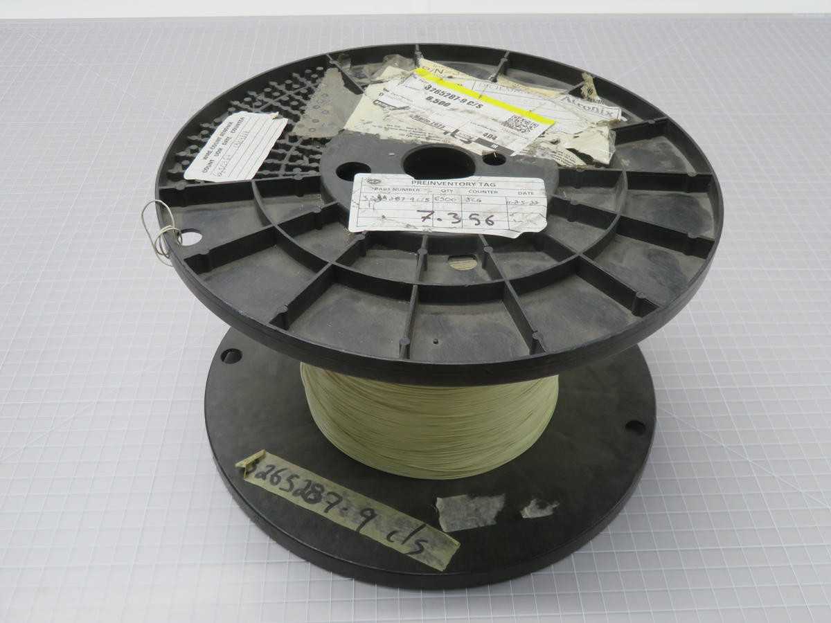 3265287-9 C/S 28 GAUGE WHITE CABLE 7/36 6200 FT T205325 - ELECTRICAL WIRE