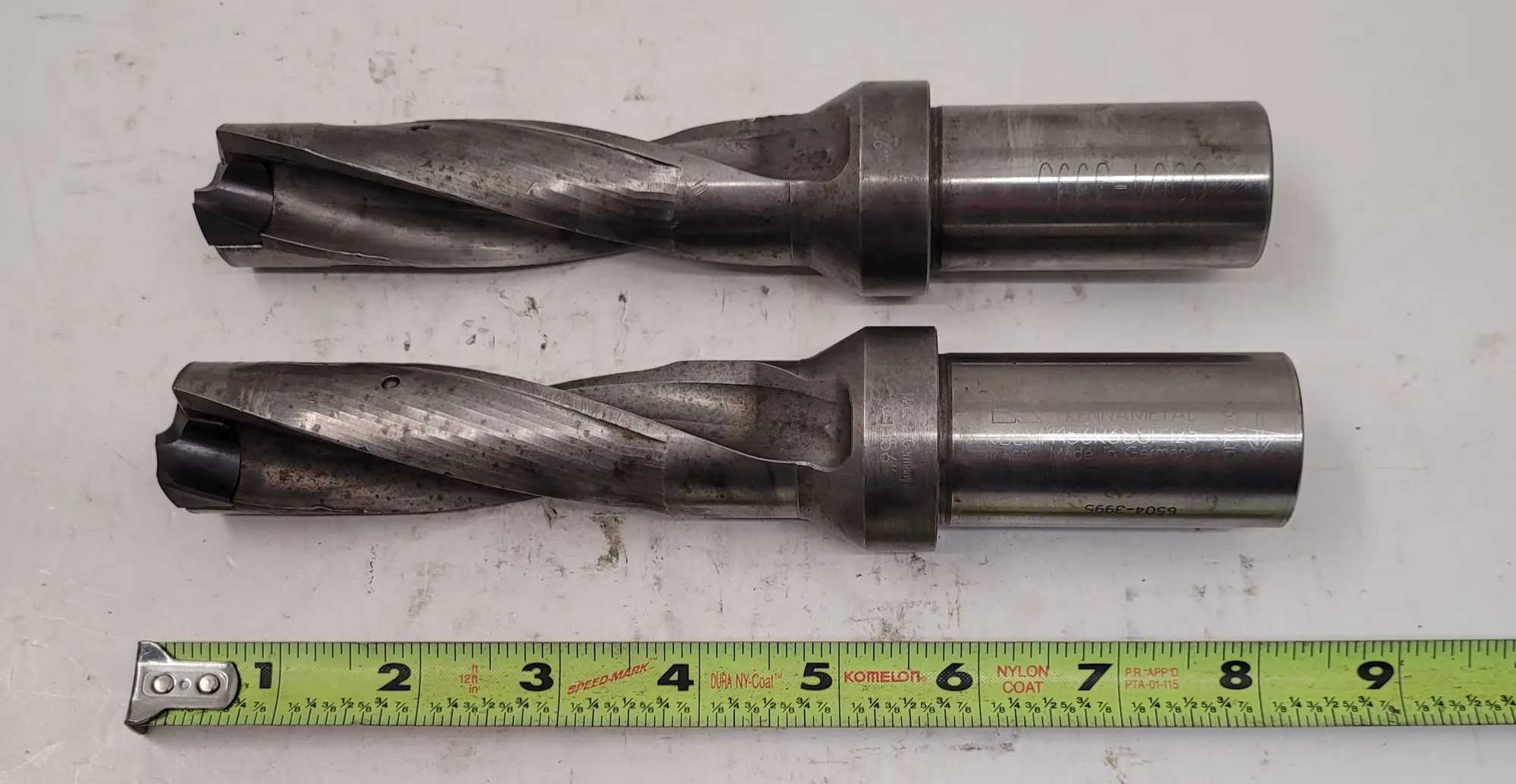 KENNAMETAL KSEM1156R3SSF125 INDEXABLE DRILL, 1.156" CUTTING DIA., 1.25" SHANK DIA., COOLANT THRU - MACHINING TOOLING & PARTS