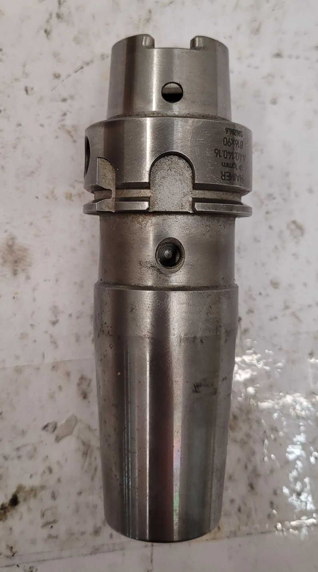 HAIMER A40.140.16 HSK40A SHRINK CHUCK – 16MM/SHORT, 16MM HOLE DIA, 4.32” OAL (SET OF 3) - MACHINE TOOLING