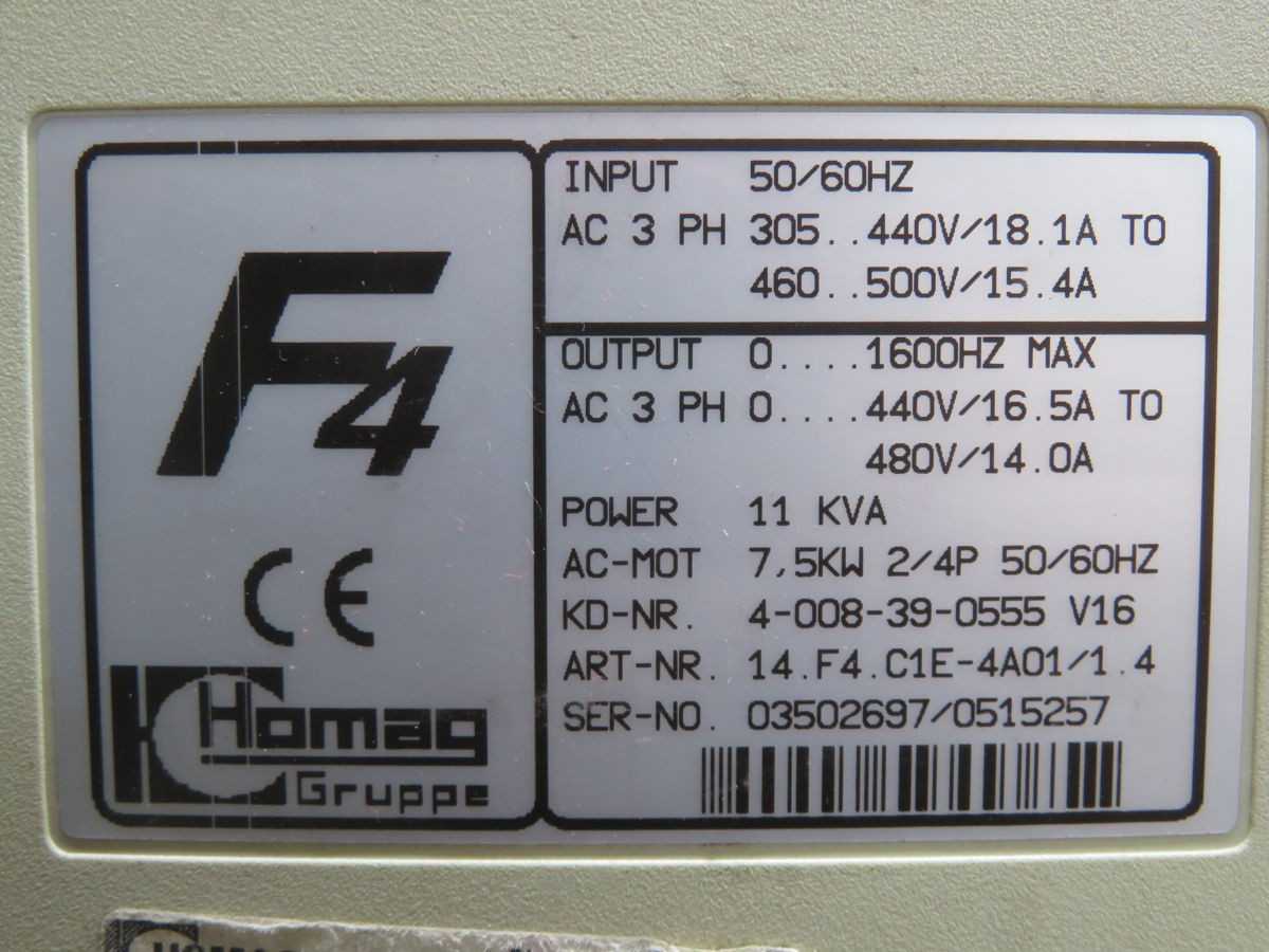 KEB 14.F4.C1E-4A01/1.4 INVERTER CONTROL T266950 - INDUSTRIAL PARTS