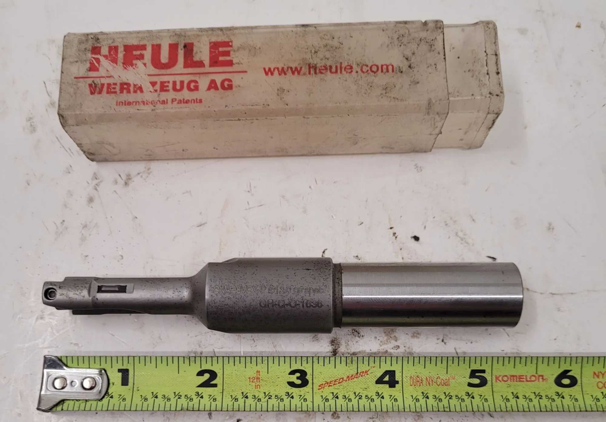 HEULE GH-Q-O1636 SNAP8VEX-P CONTOUR CUTTER (OAL 5.25", 2 FLUTES) - MACHINING ACCESSORIES & TOOLING