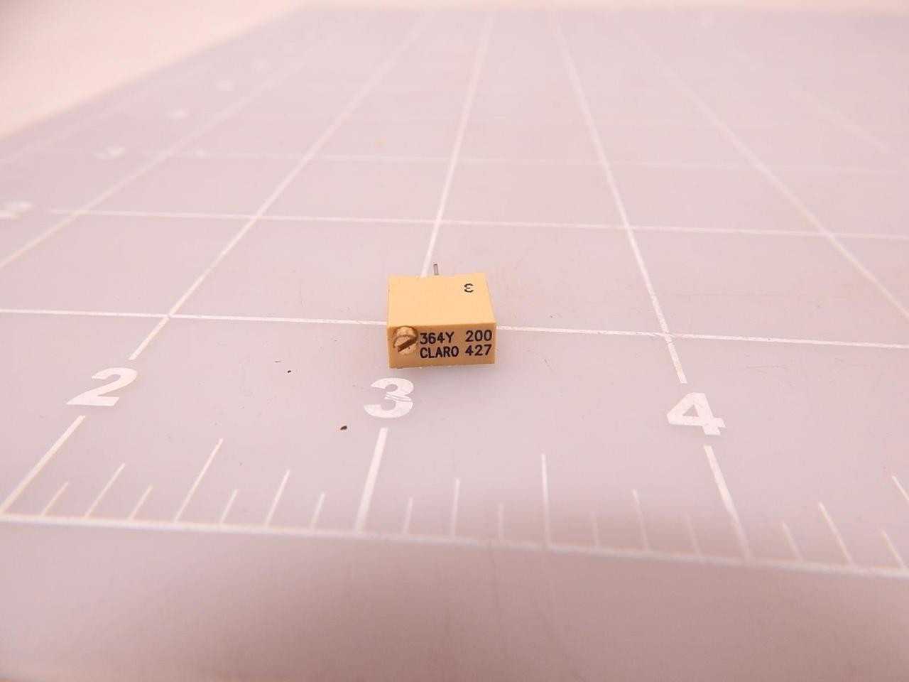 LOT OF 900 CLAROSTAT 364Y 200 427 CERMET TRIMMER POTENTIOMETER - TEMPERATURE CONTROL COMPONENTS