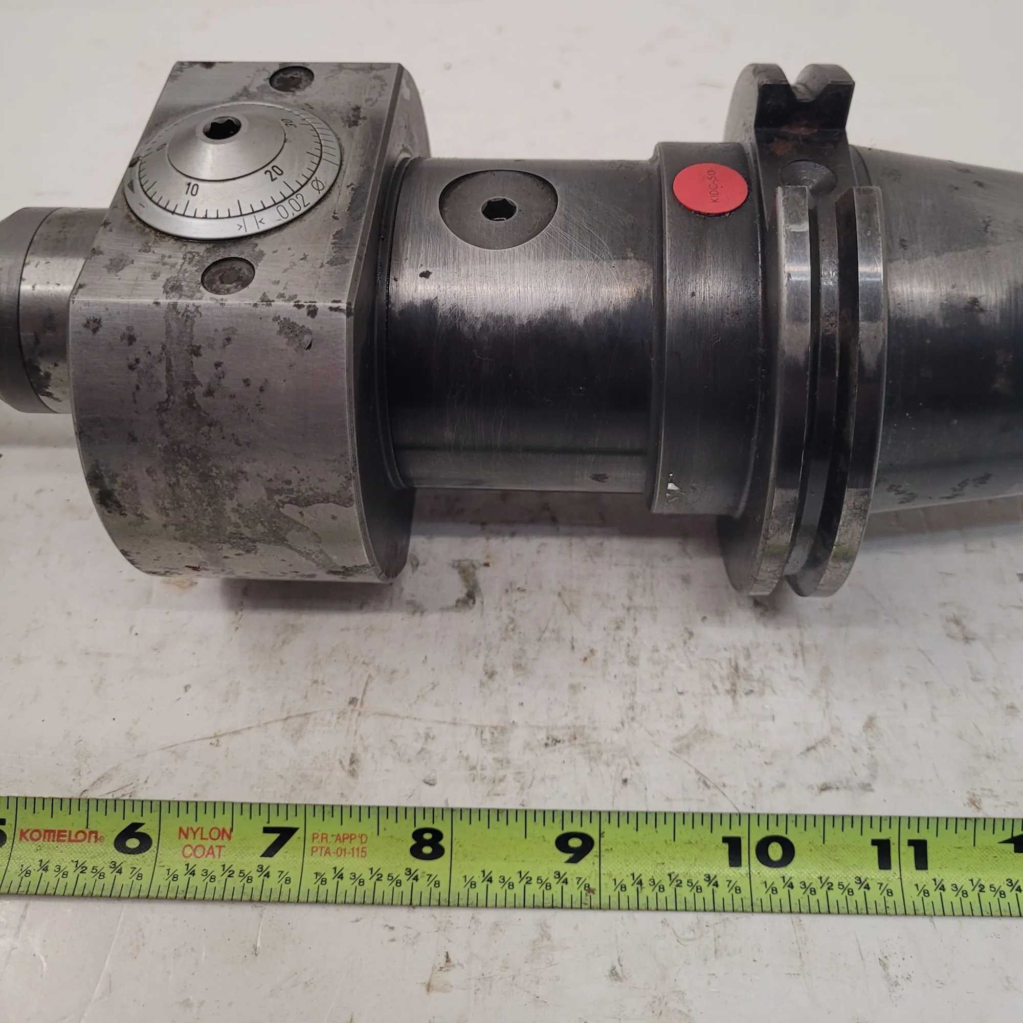 KOMET ABS 63 CAT 50 TOOL HOLDER (16" OAL, 1.5" BORE, 3.83" BODY DIAMETER) - MACHINE TOOLING