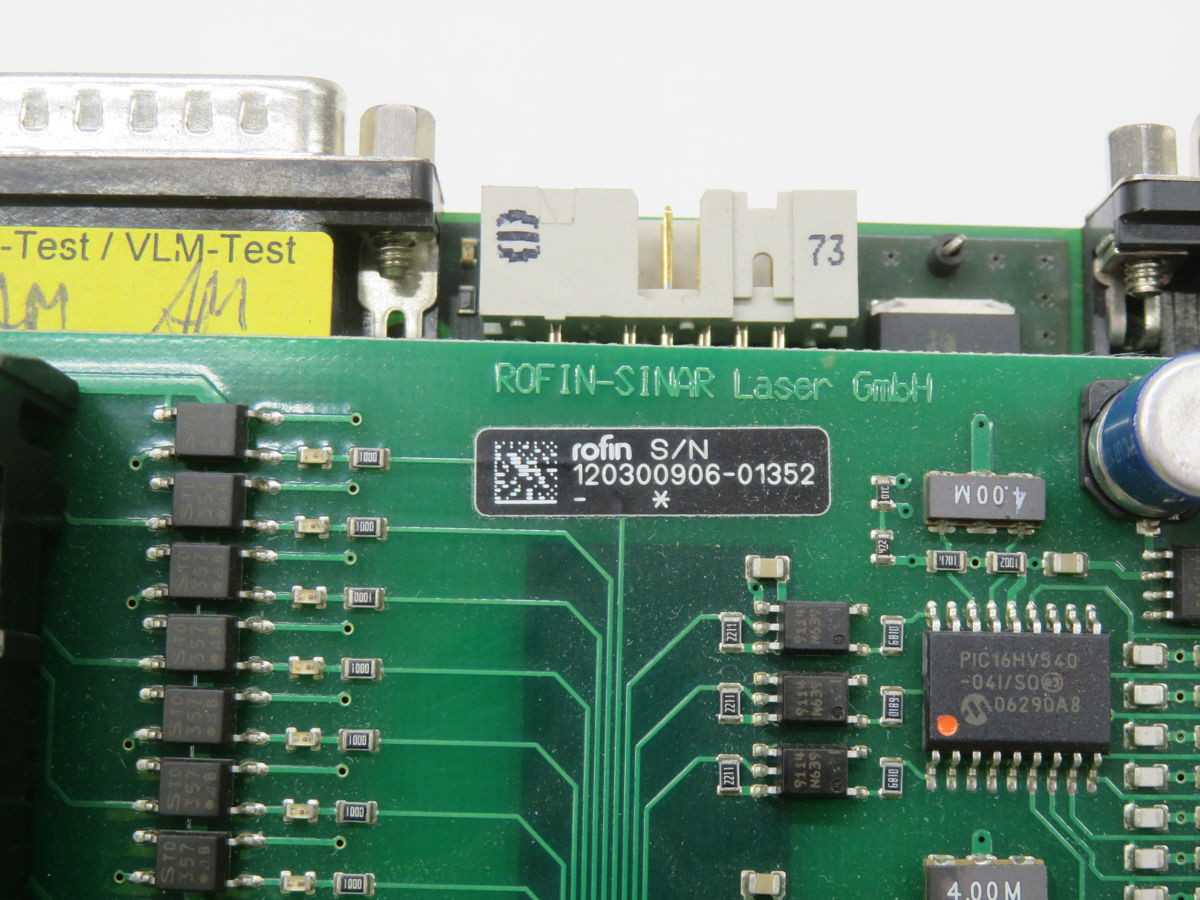 ROFIN SINAR ALI-3 PCI LASER CONTROLLER CARD T268964 - PCB CIRCUIT BOARDS
