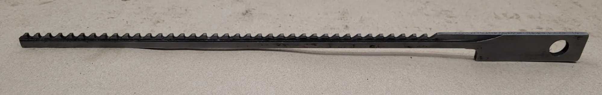 DAVIS 1/8 KEYSEATER KEYSEATER BROACH (1/8" WIDTH, 3/8" HEIGHT, 16" OAL) - MACHINE TOOLING