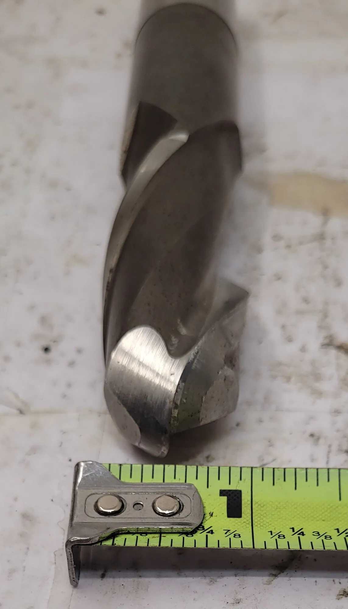 NIAGARA CUTTER N33908 HSS BALL NOSE END MILL, 1" DIA, 7.25" OAL - MACHINING TOOLING & PARTS