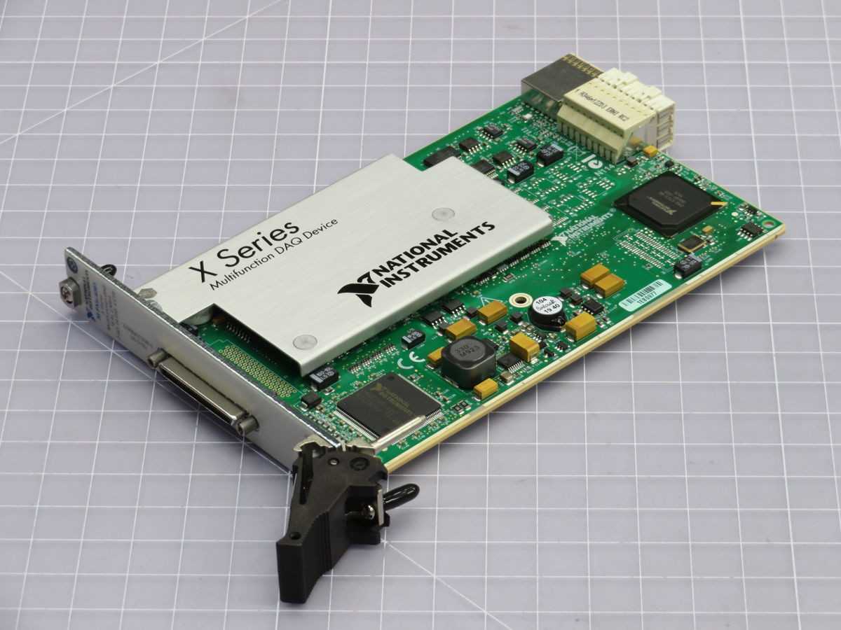 NATIONAL INSTRUMENTS 781055-01, IO, 3U PXI, 16 AI, 16B RES, 2 AO, 16B RES, 24 DIO, 2X 32B C/T - PLC MODULES