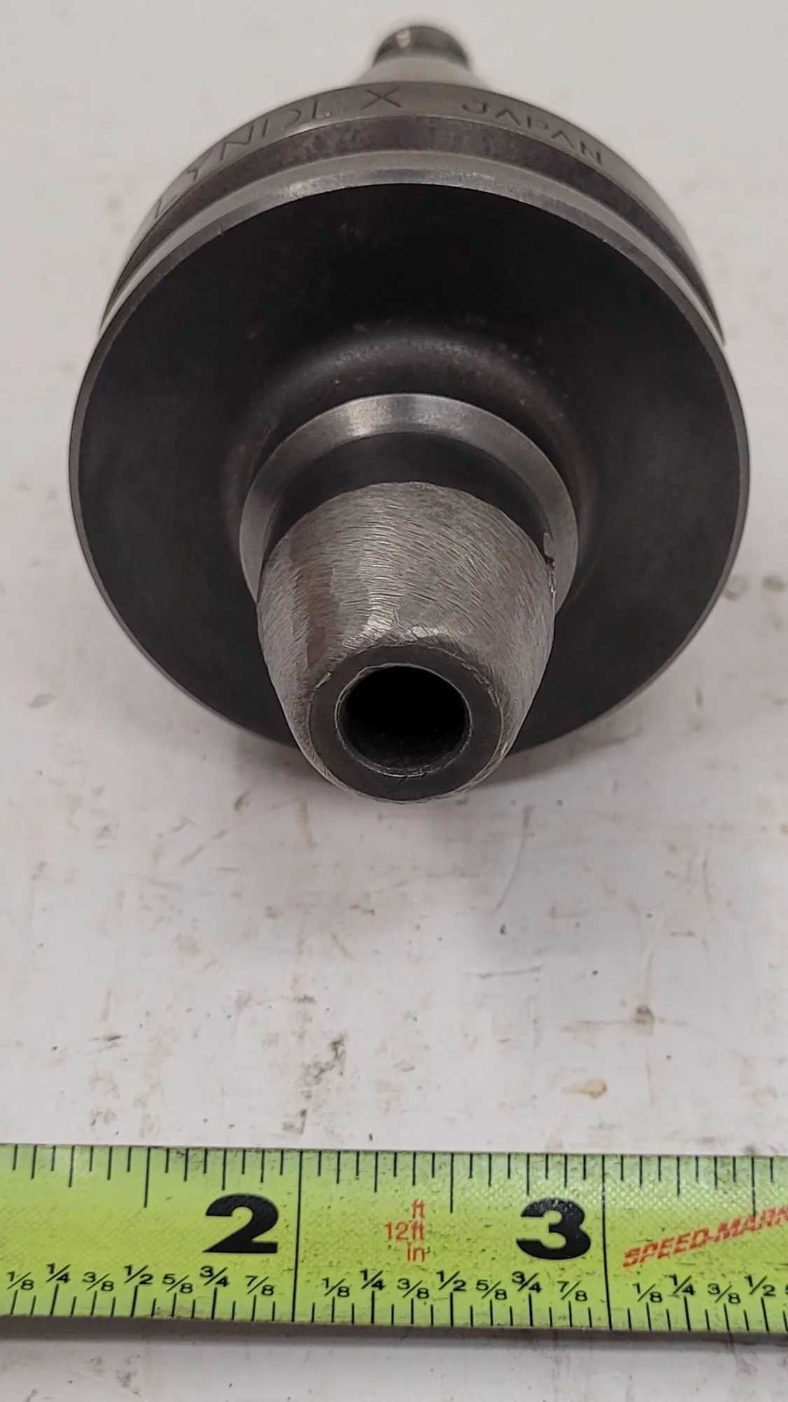 LYNDEX B4006-0375 BT40 TAPER SHANK END MILL HOLDER CAT 40 OAL 5" BORE 3/8IN - MACHINING TOOLING & PARTS
