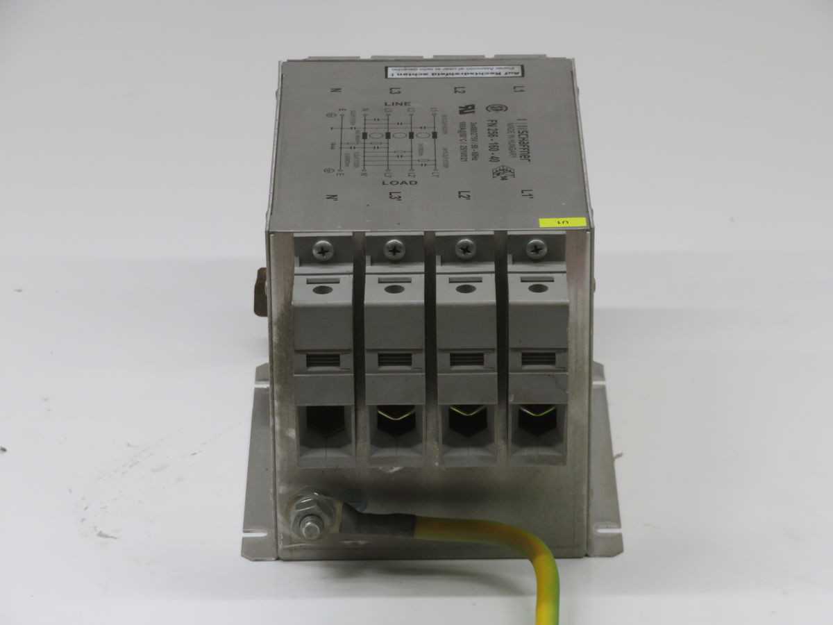 SCHAFFNER FN 256-160-40 LINE FILTER BH0593 - LINE FILTERS
