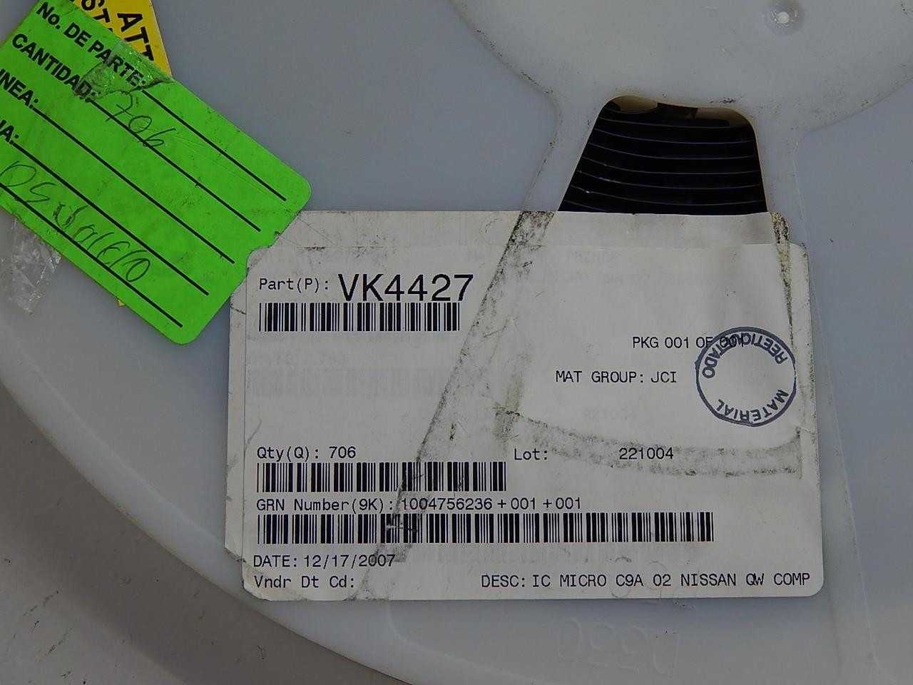 Lot of 700 SC427615CFBR2 IC Micro C9A 02 Nissan - ELECTRONIC COMPONENTS