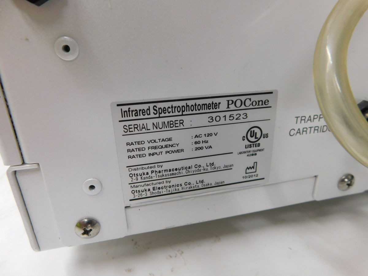 PHOTAL OTSUKA ELECTRONICS POCONE INFRARED SPECTROPHOTOMETER M7599 - PROFILOMETERS