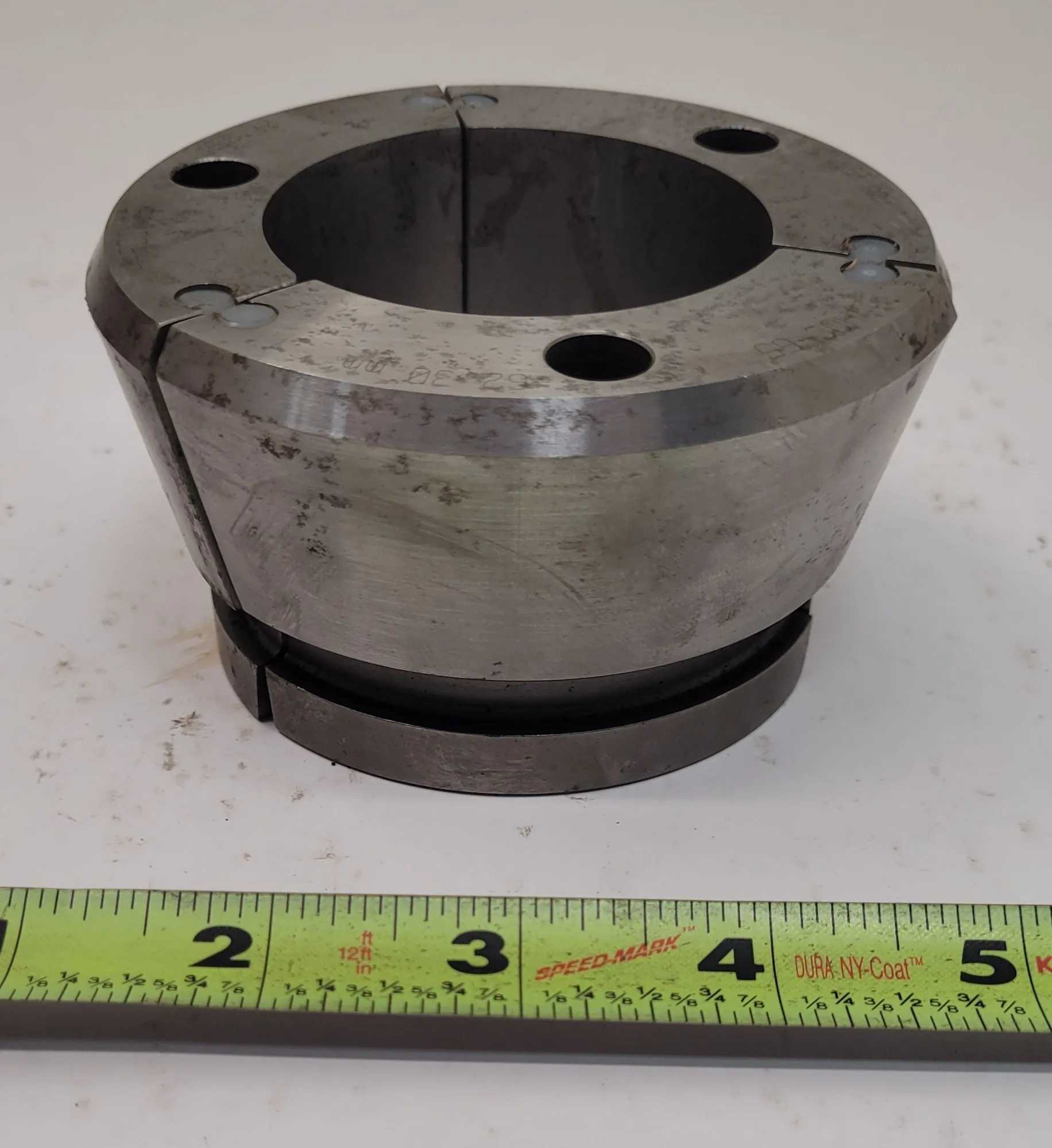 HARDINGE HQC-65 QUICK CHANGE COLLET, SERIES 65, 62.30 MM SIZE, 2.25” HEIGHT, NON-SERRATED - MACHINE TOOLING