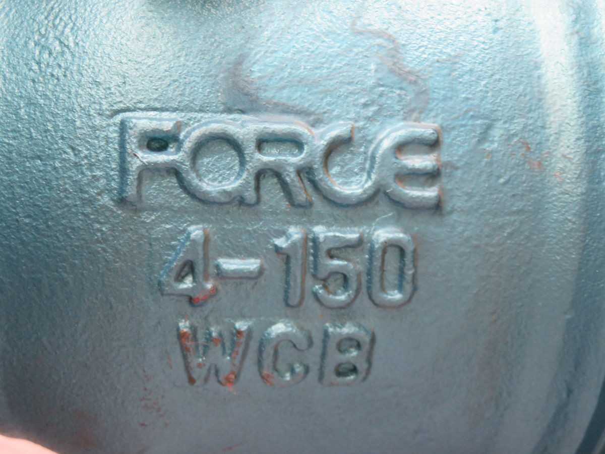 FORCE 4-BU21-ACD1L FLOATING BALL VALVE T264350 - BALL VALVE