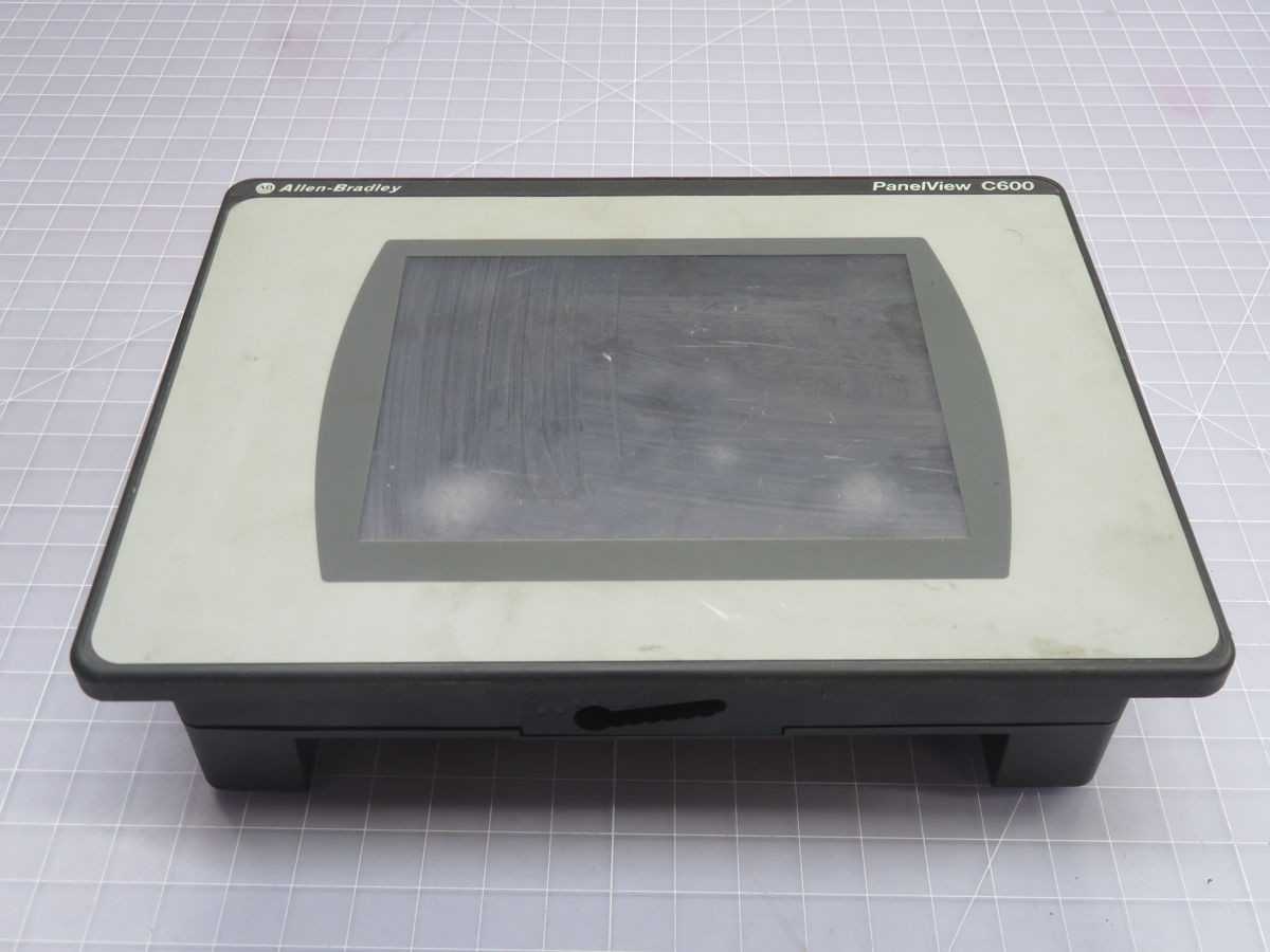 ALLEN BRADLEY 2711C-T6C CONTROL PANEL HMI, 6 INCH TOUCH, 24 VDC POWER, IP65 RATING - OPERATOR INTERFACE PANELS