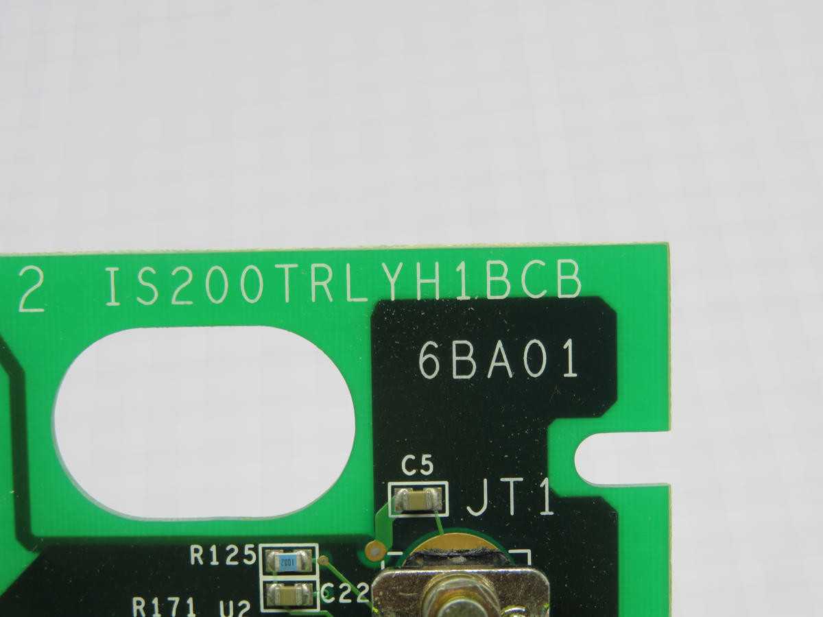 GE IS200TRLYH1BCB, CONTROLS PLCS, 16 CHANNELS, 125 VDC OUTPUT - PCB CIRCUIT BOARDS